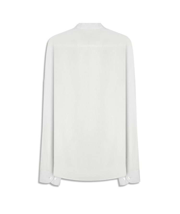 Camisa  Puro Linho  Uni Ml Branco Iii
