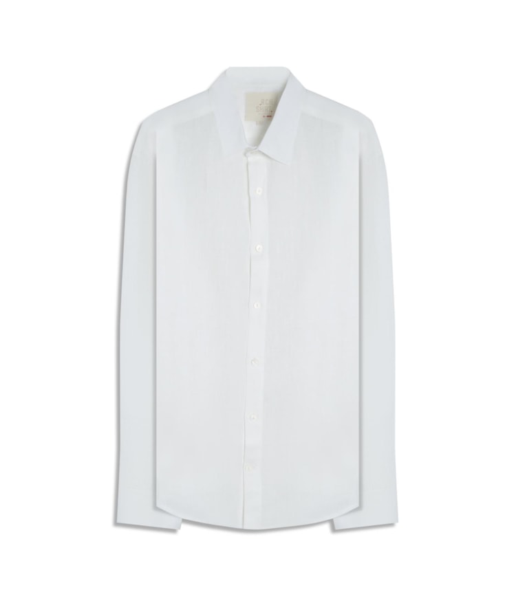 Camisa  Puro Linho  Uni Ml Branvo i