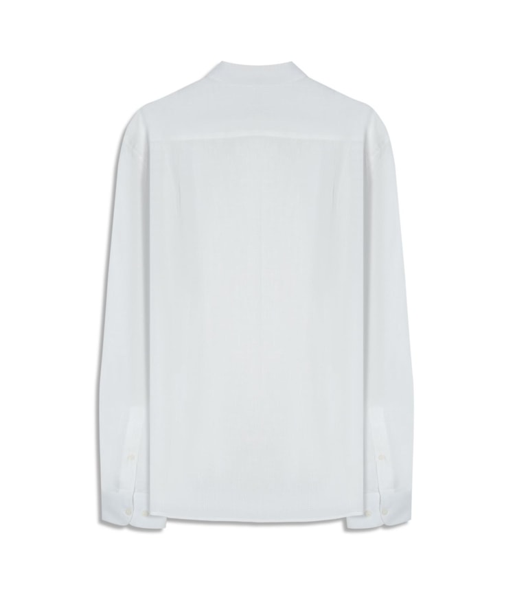 Camisa  Puro Linho  Uni Ml Branvo i