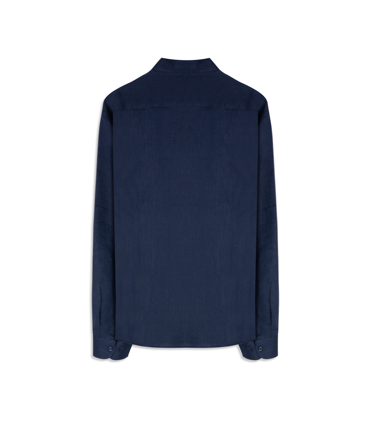Camisa  Puro Linho  Uni Ml Dark Navy