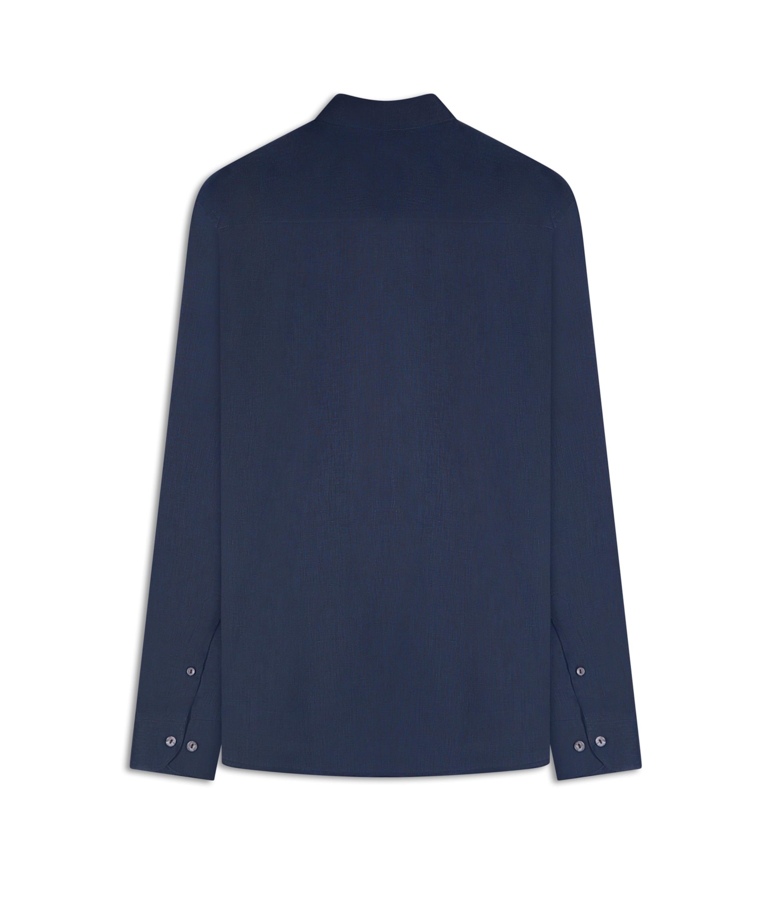 Camisa  Puro Linho  Uni Ml Dark Navy Ii