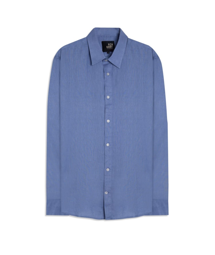 Camisa  Puro Linho  Uni Ml Hortencia