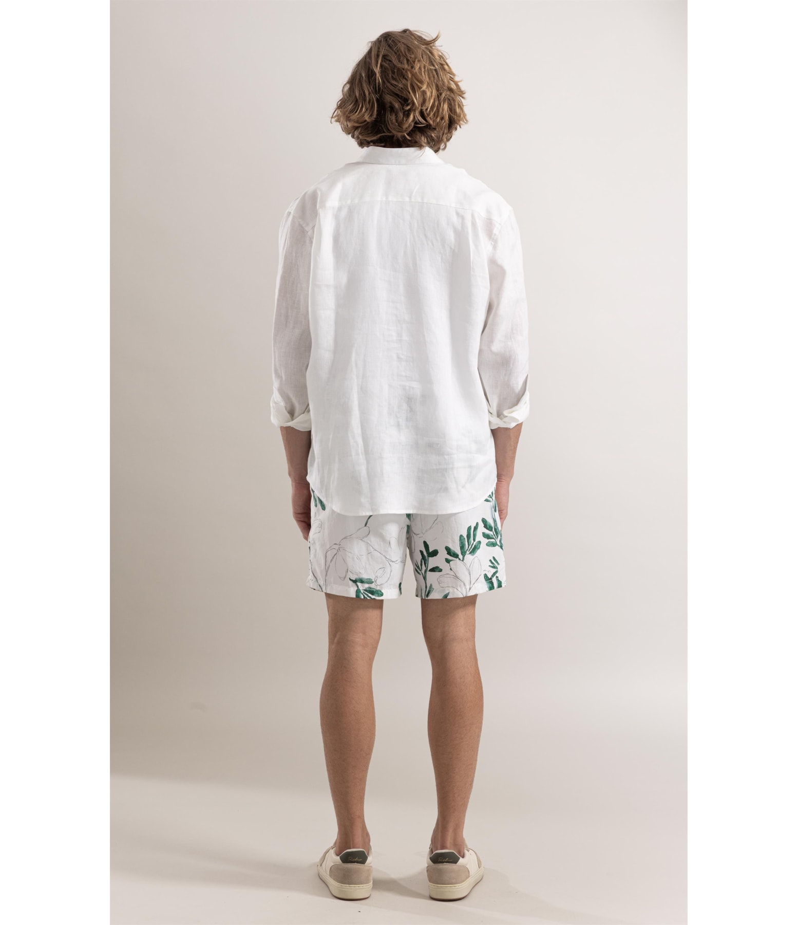 Camisa  Puro Linho  Uni Ml Off White