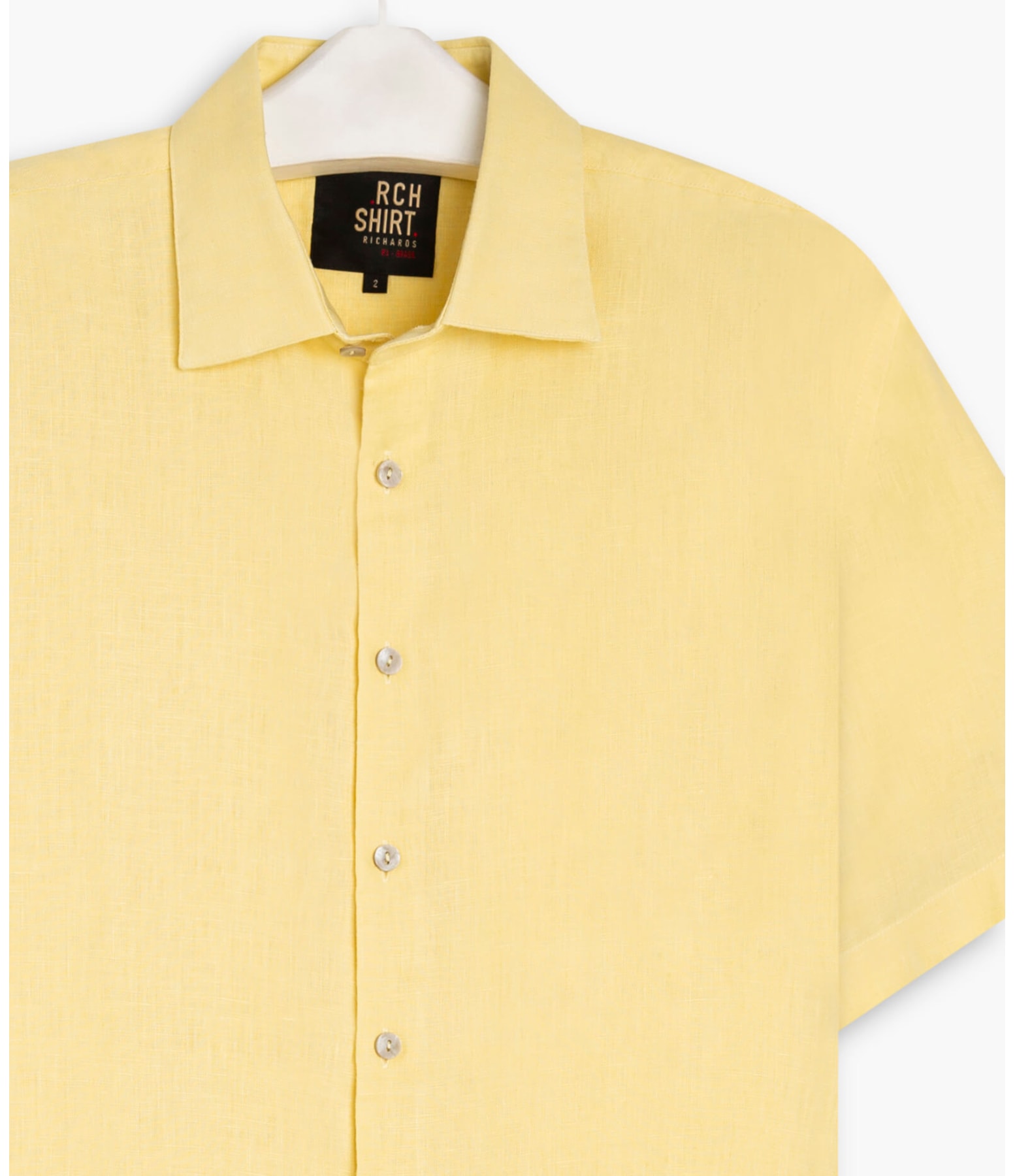 Camisa  Puro Linho  Uni Verde Maca
