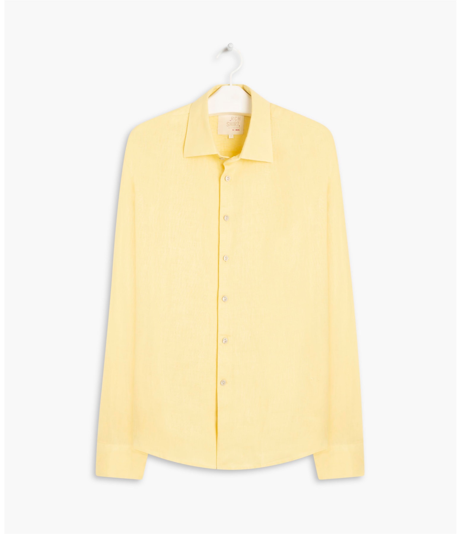 Camisa  Puro Linho  Uni. Verde Maca