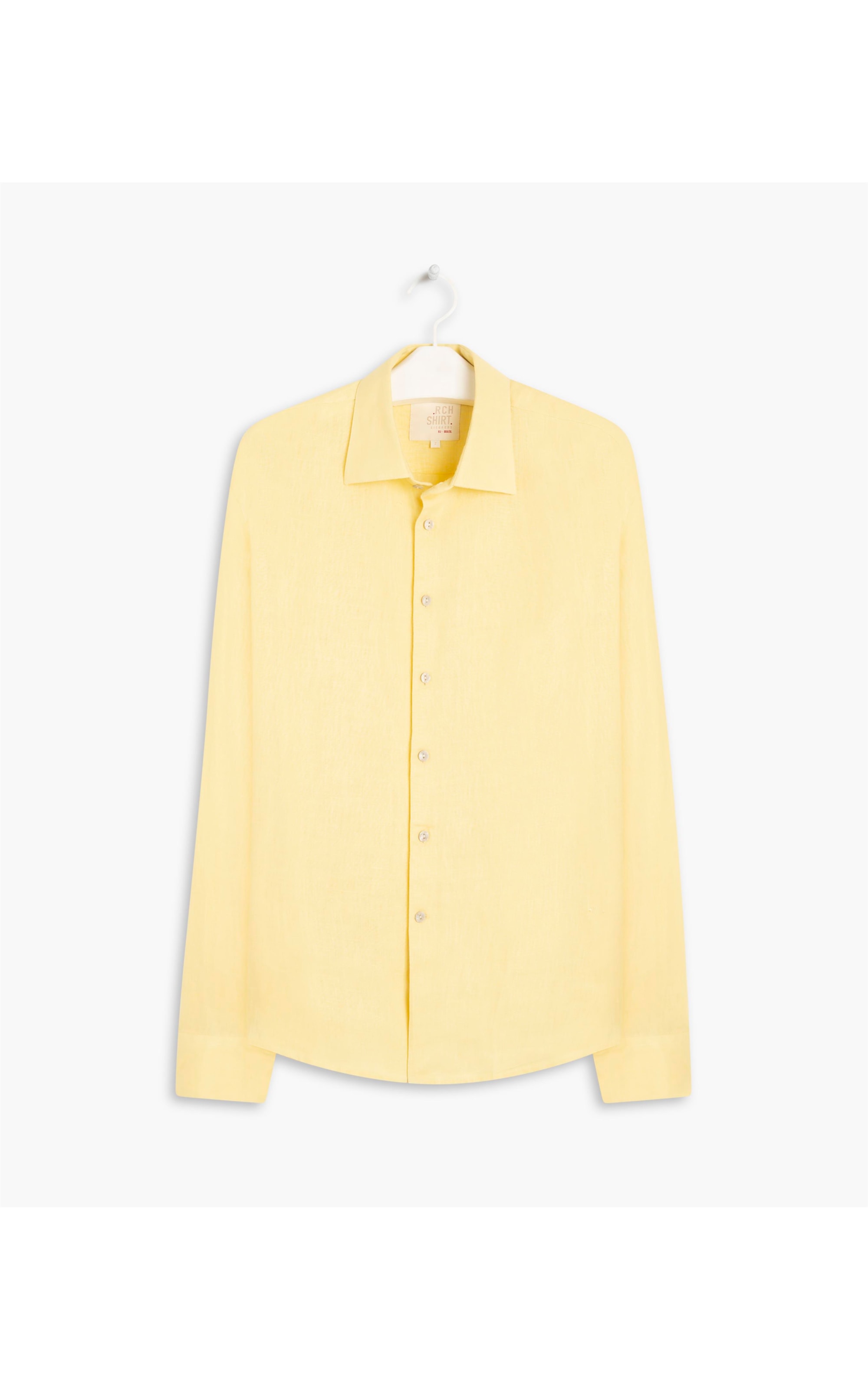 Camisa  Puro Linho  Uni. Verde Maca