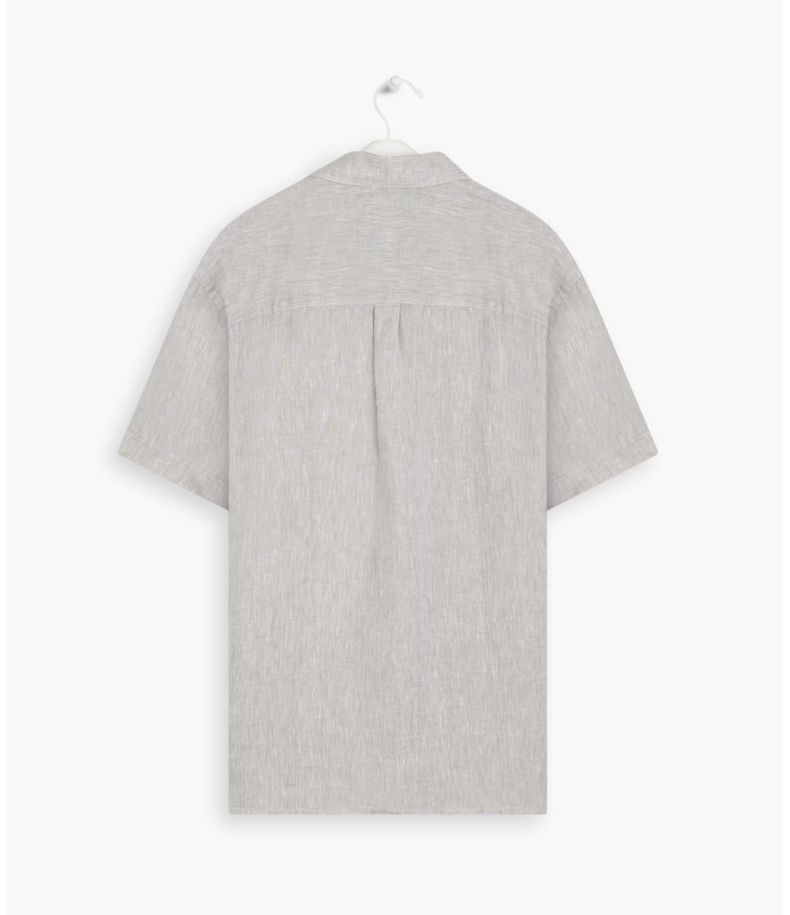Camisa  Puro Linho  Unicolor Areia