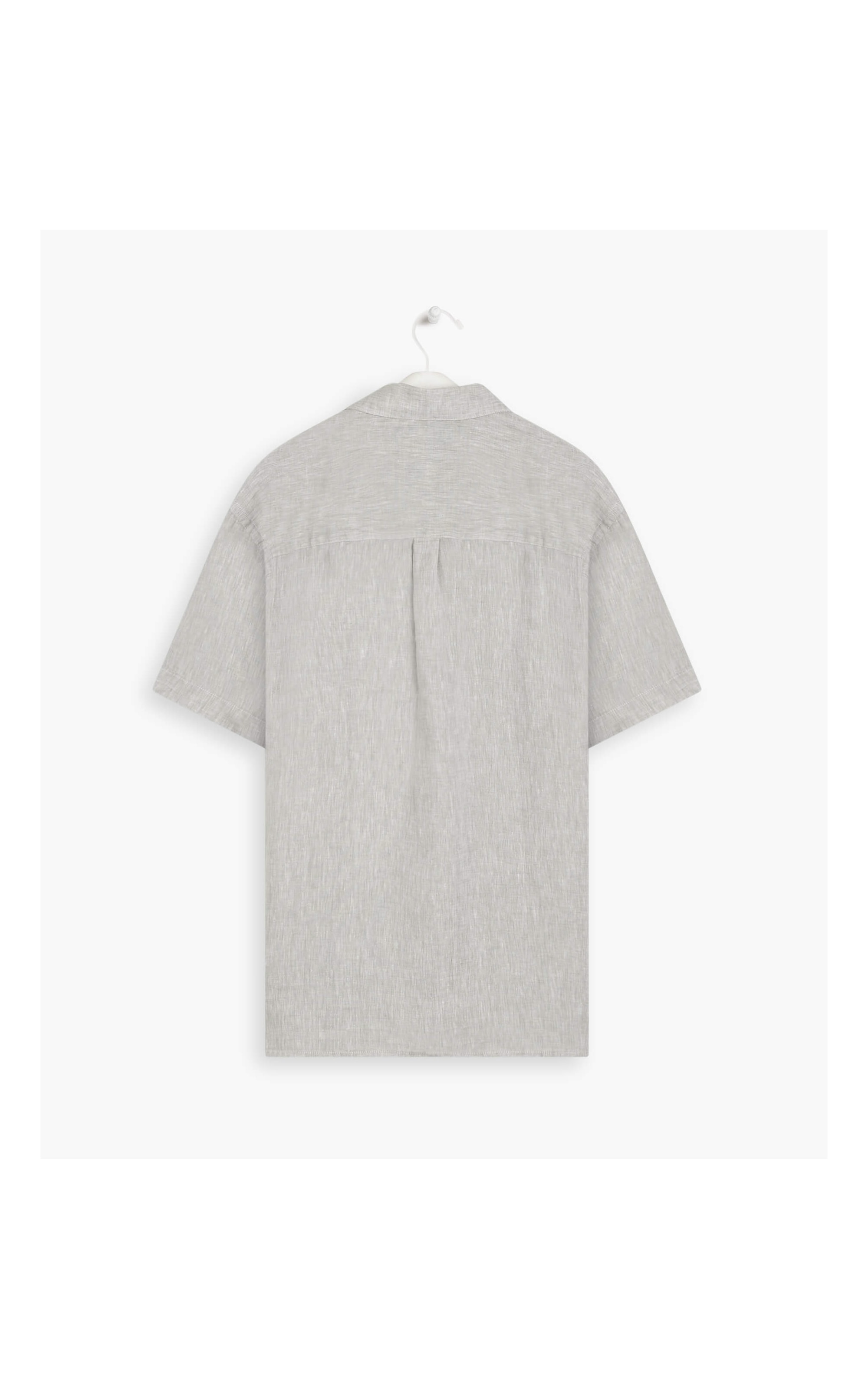 Camisa  Puro Linho  Unicolor Areia