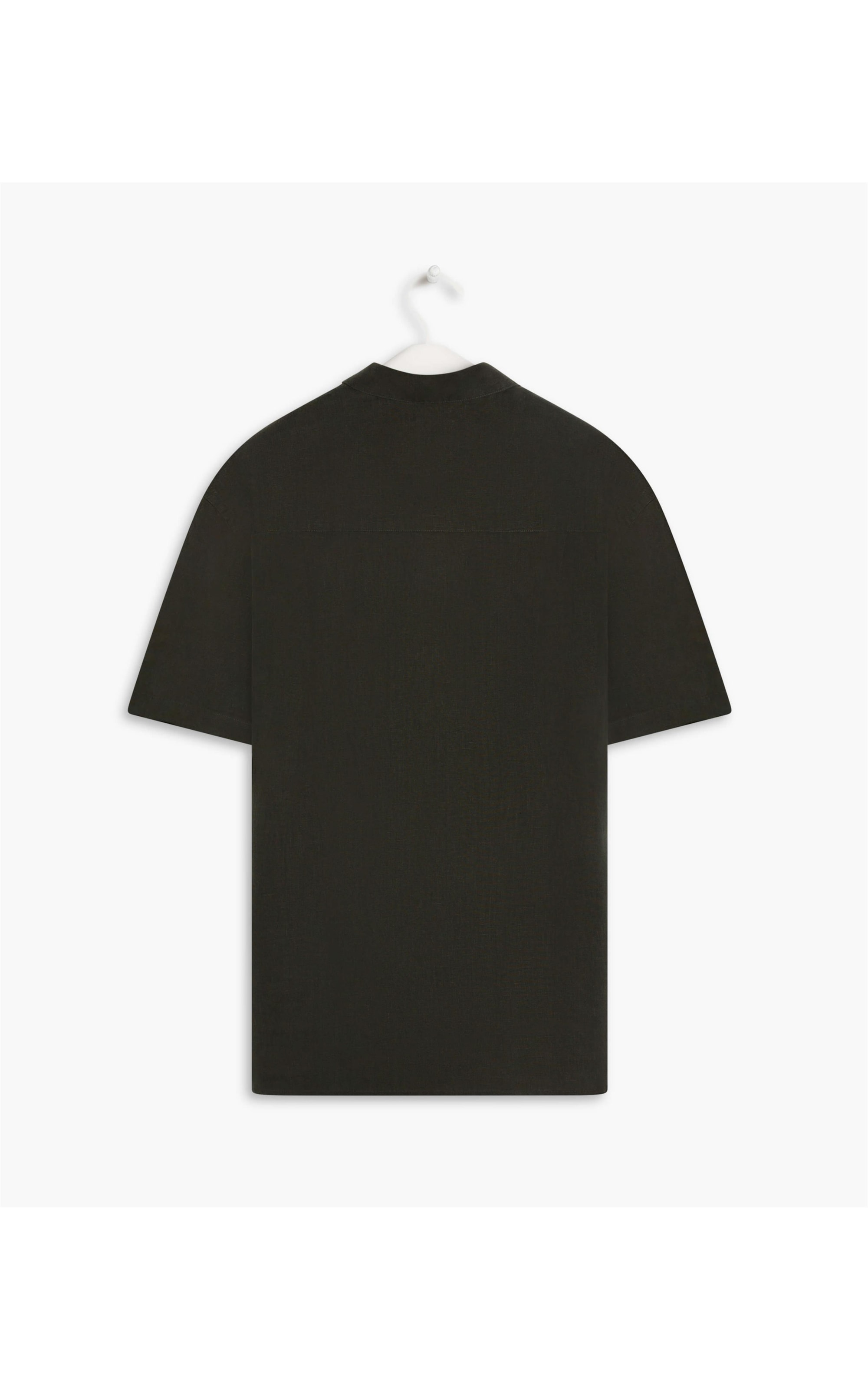 Camisa  Puro Linho  Unicolor Floresta