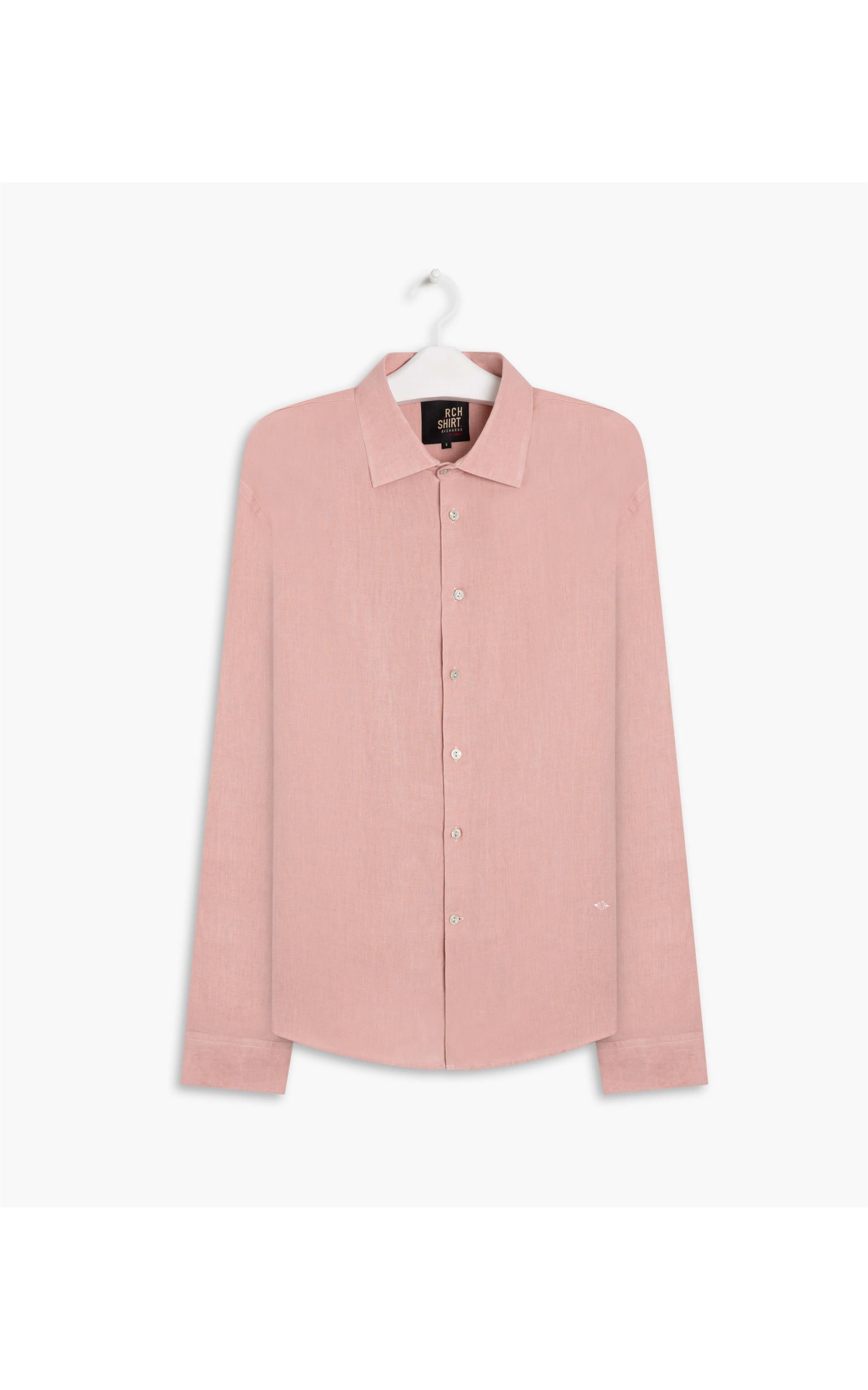 Camisa  Puro Linho  Unicolor Nude