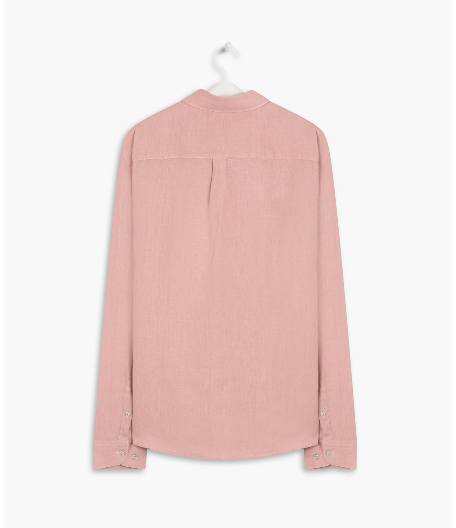 Camisa  Puro Linho  Unicolor Nude
