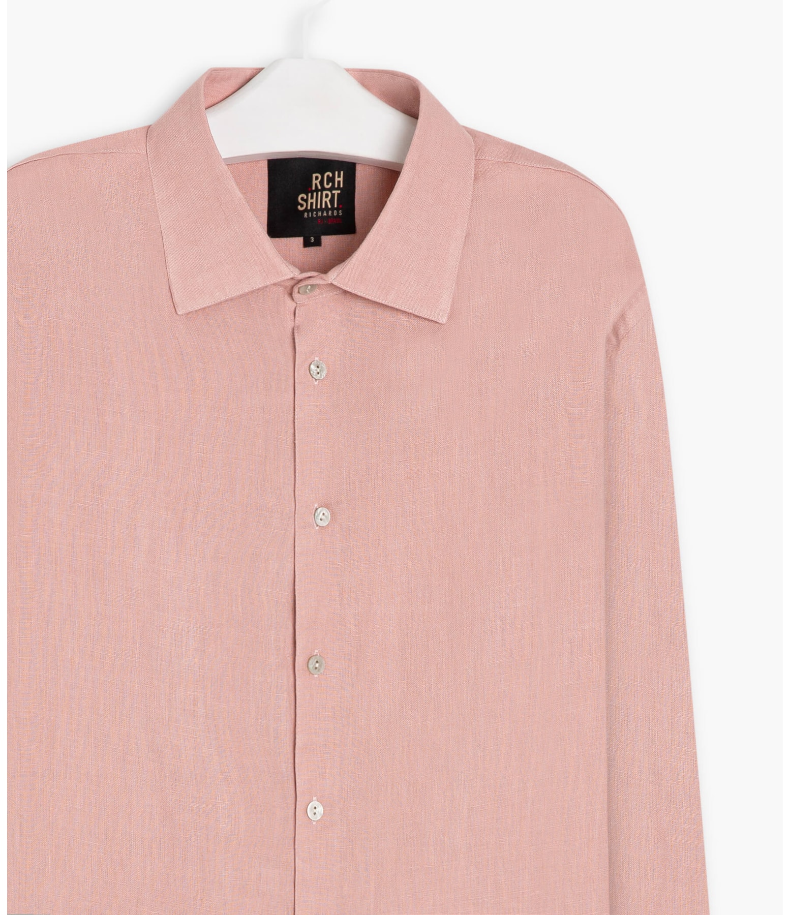 Camisa  Puro Linho  Unicolor Nude