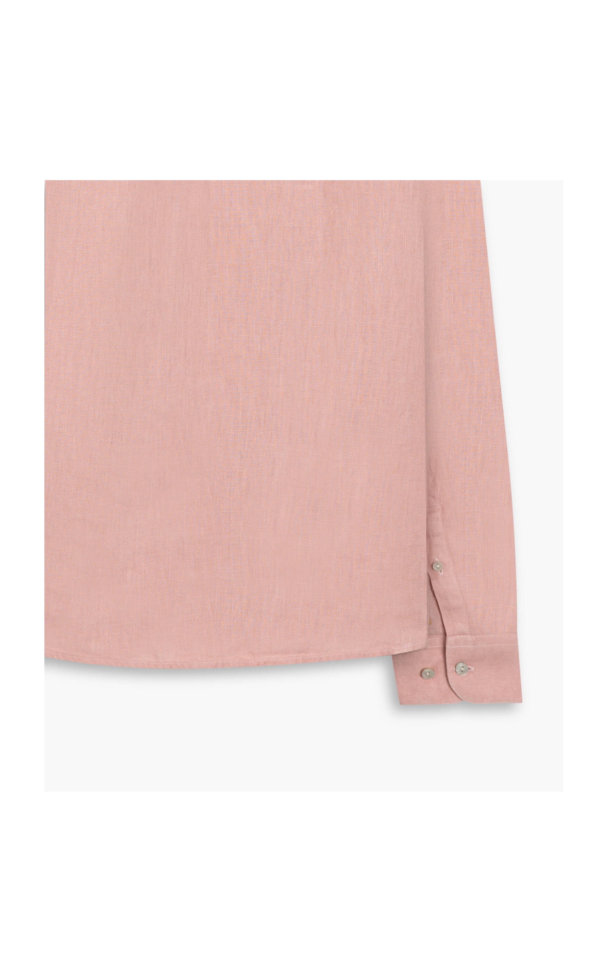 Camisa  Puro Linho  Unicolor Nude