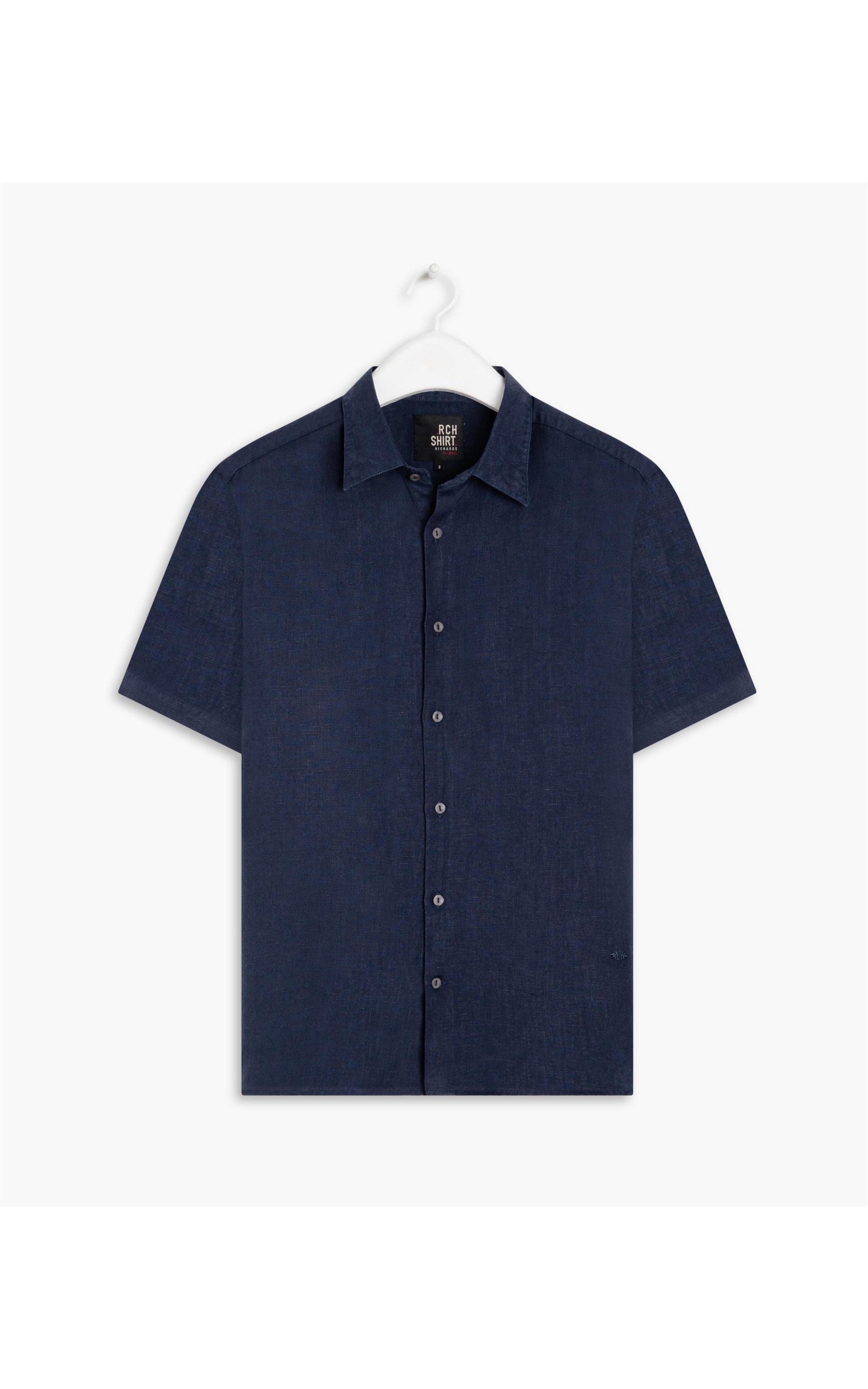 Camisa  Puro Linho  Unicolor Old Purple