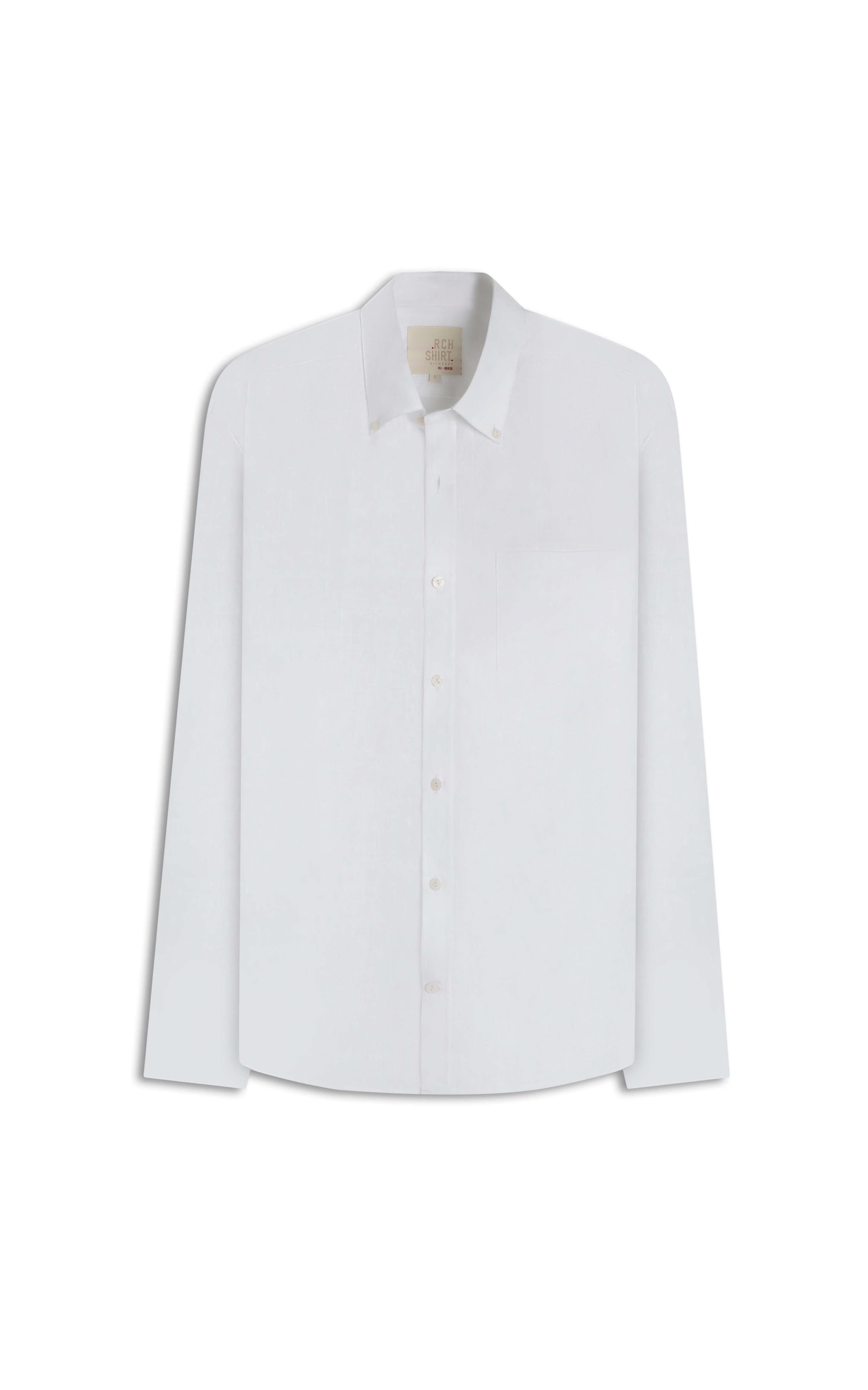 Camisa  Puro Linho  Vegas Dylan Branco