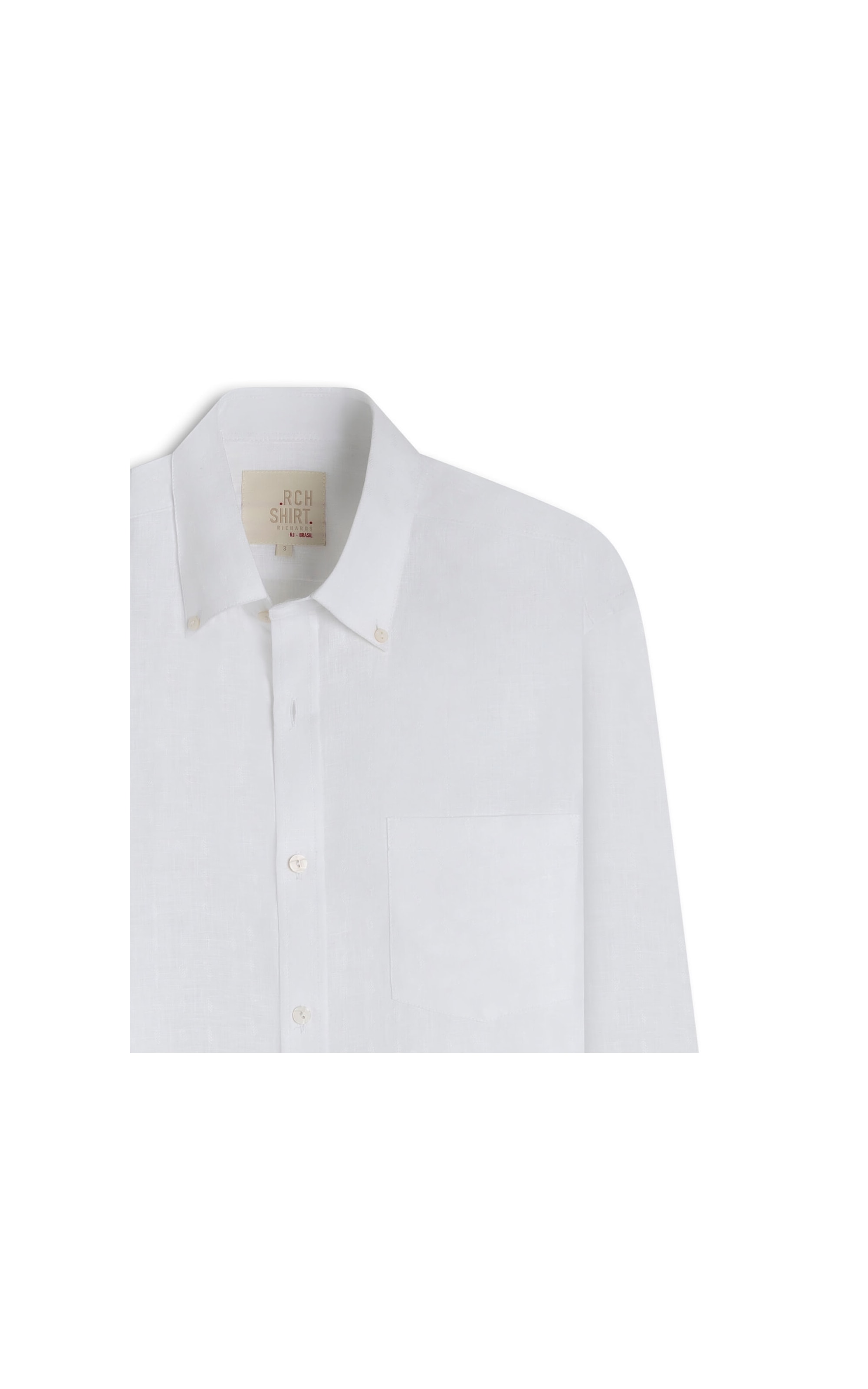 Camisa  Puro Linho  Vegas Dylan Branco