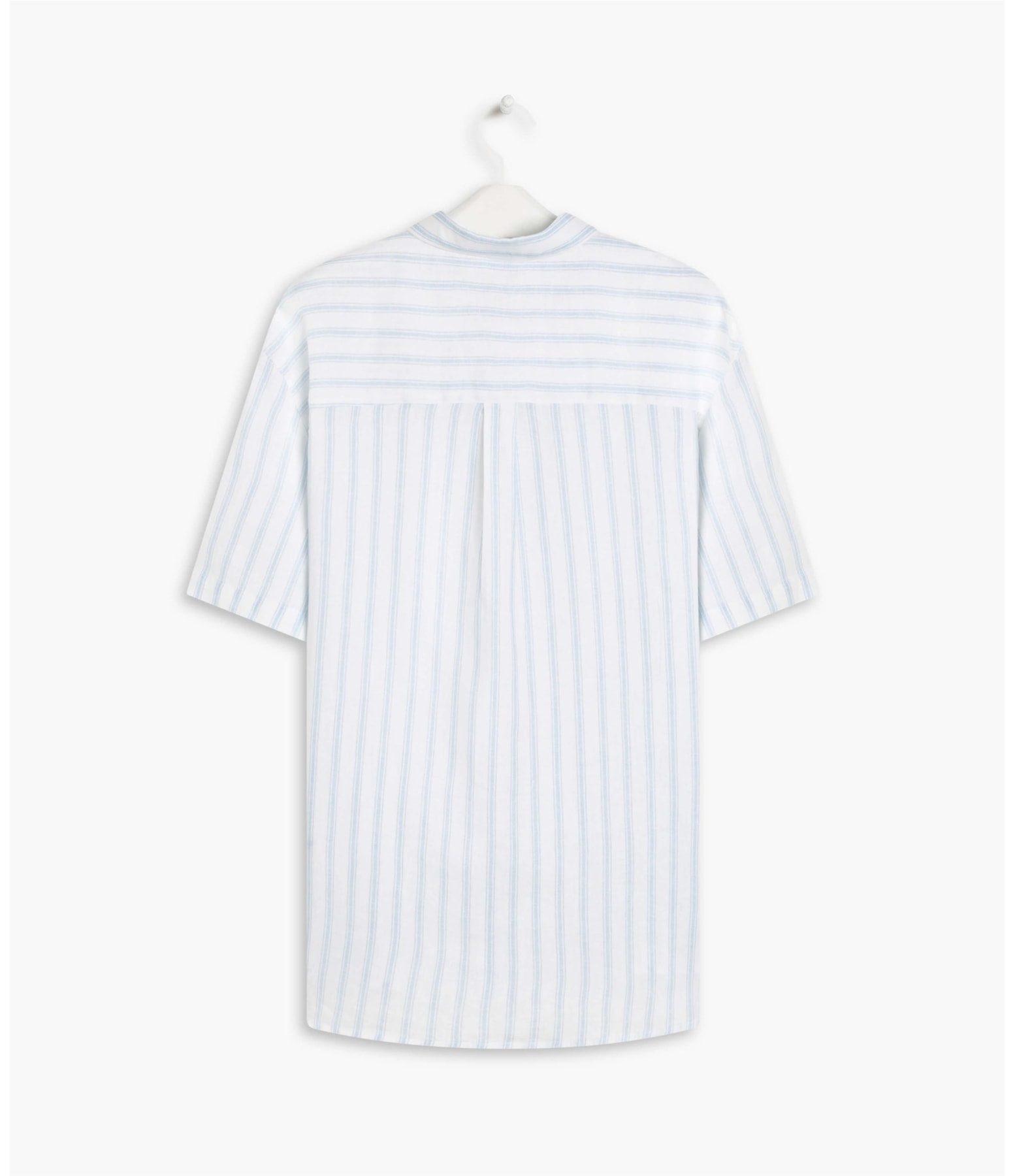 Camisa Puro Linho  Ventotene Azul Bic