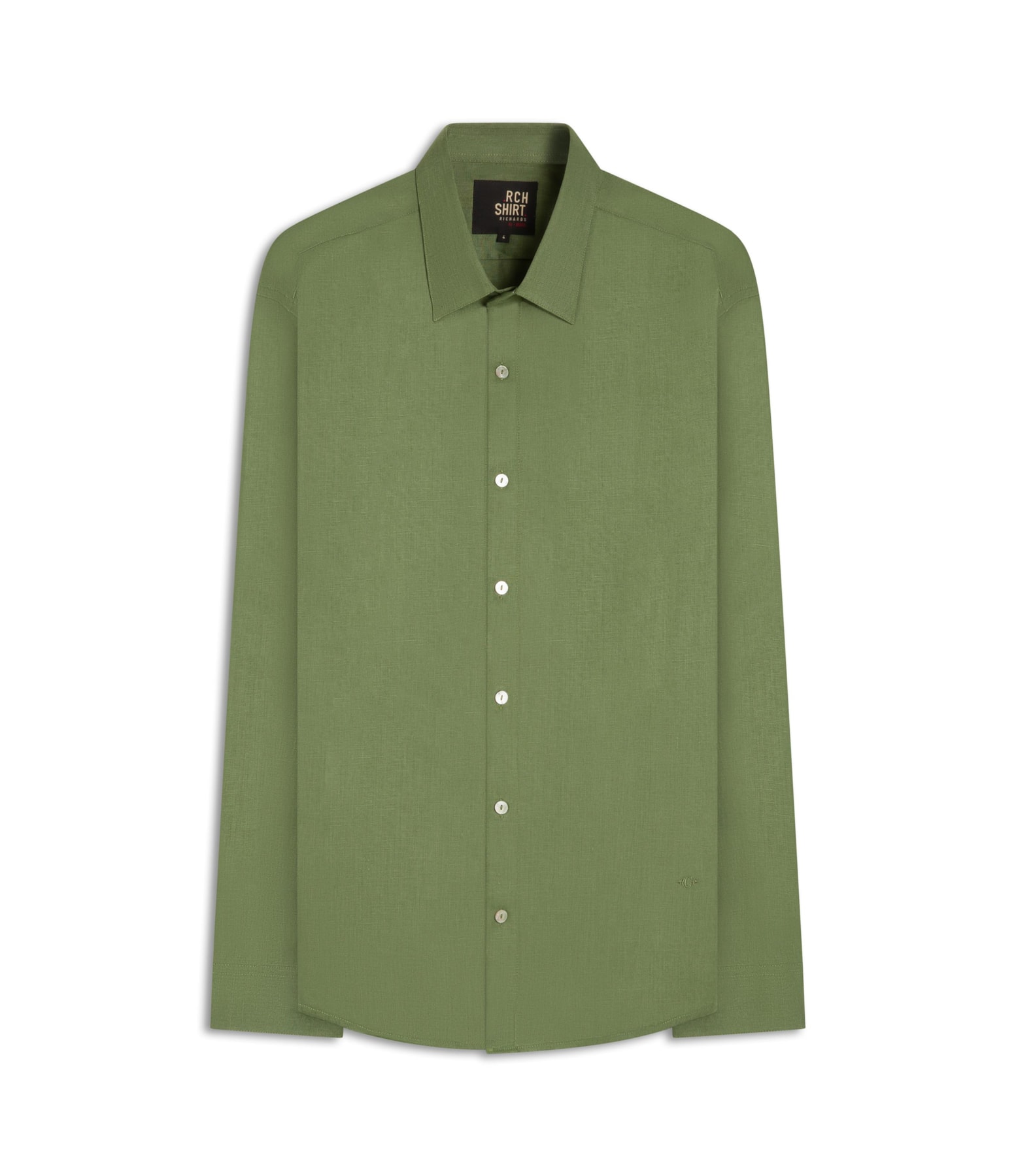 Camisa  Puro Linho Verde Army