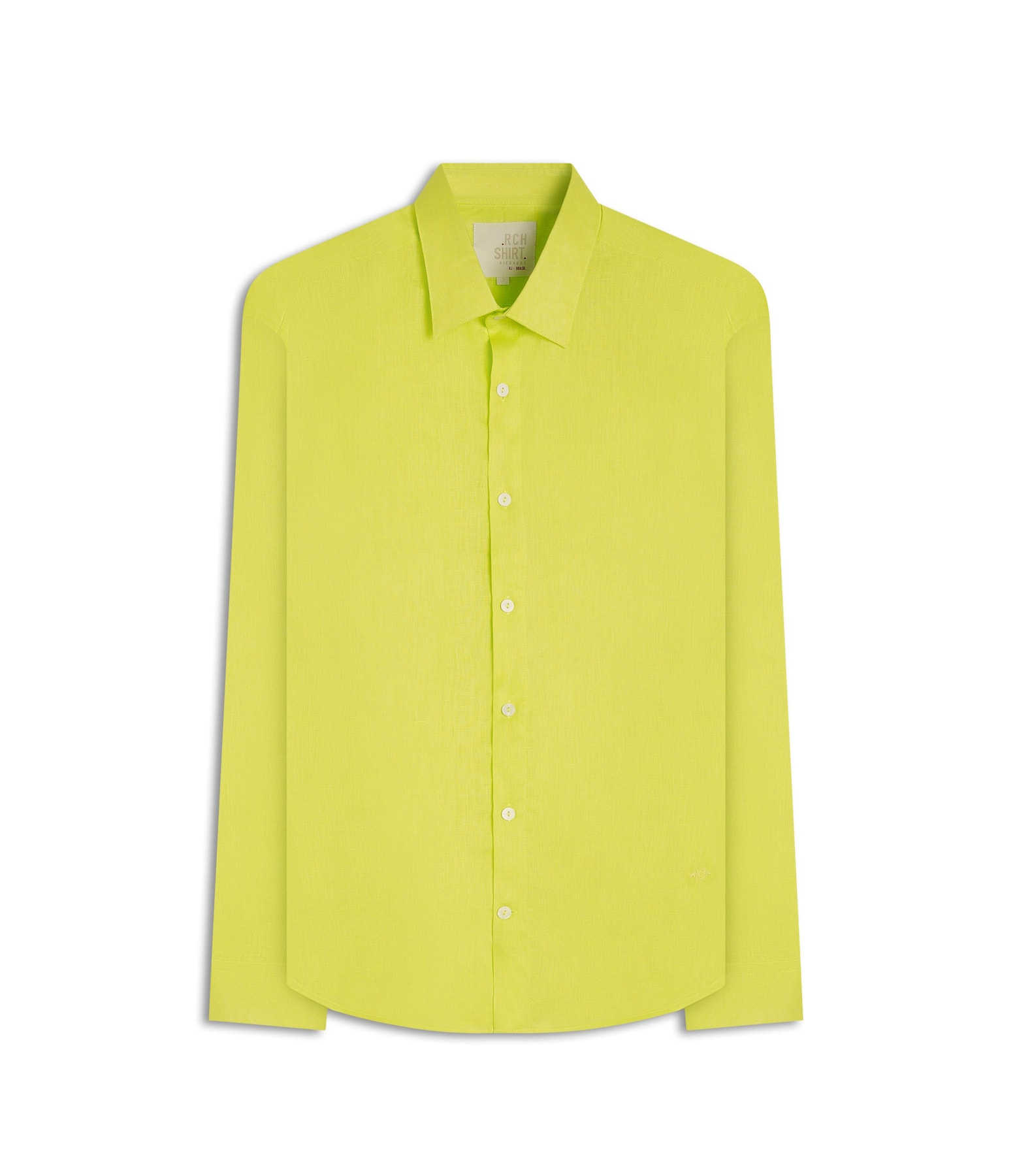 Camisa  Puro Linho Verde Claro