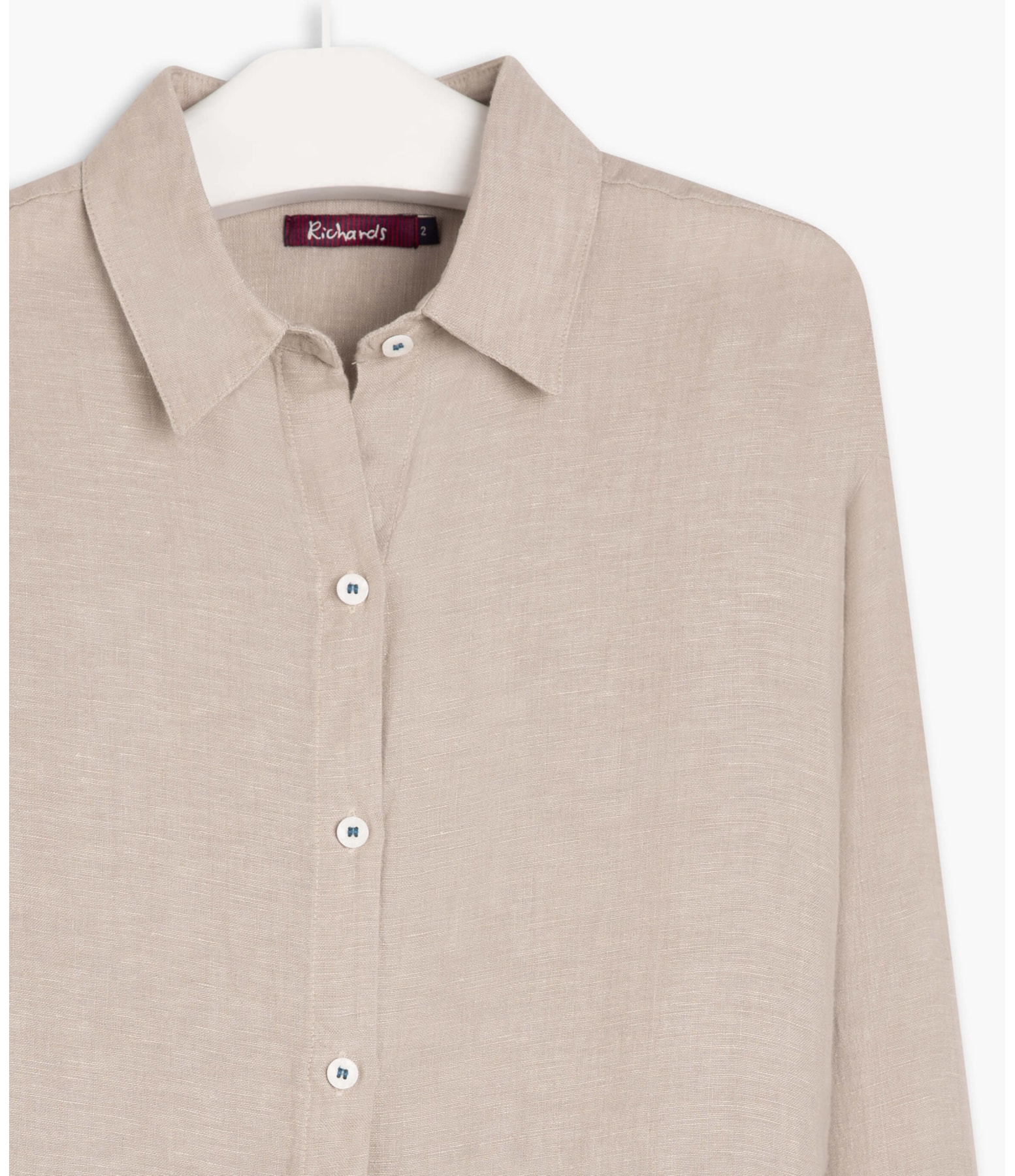 Camisa  Puro Linho  Verônica Natural