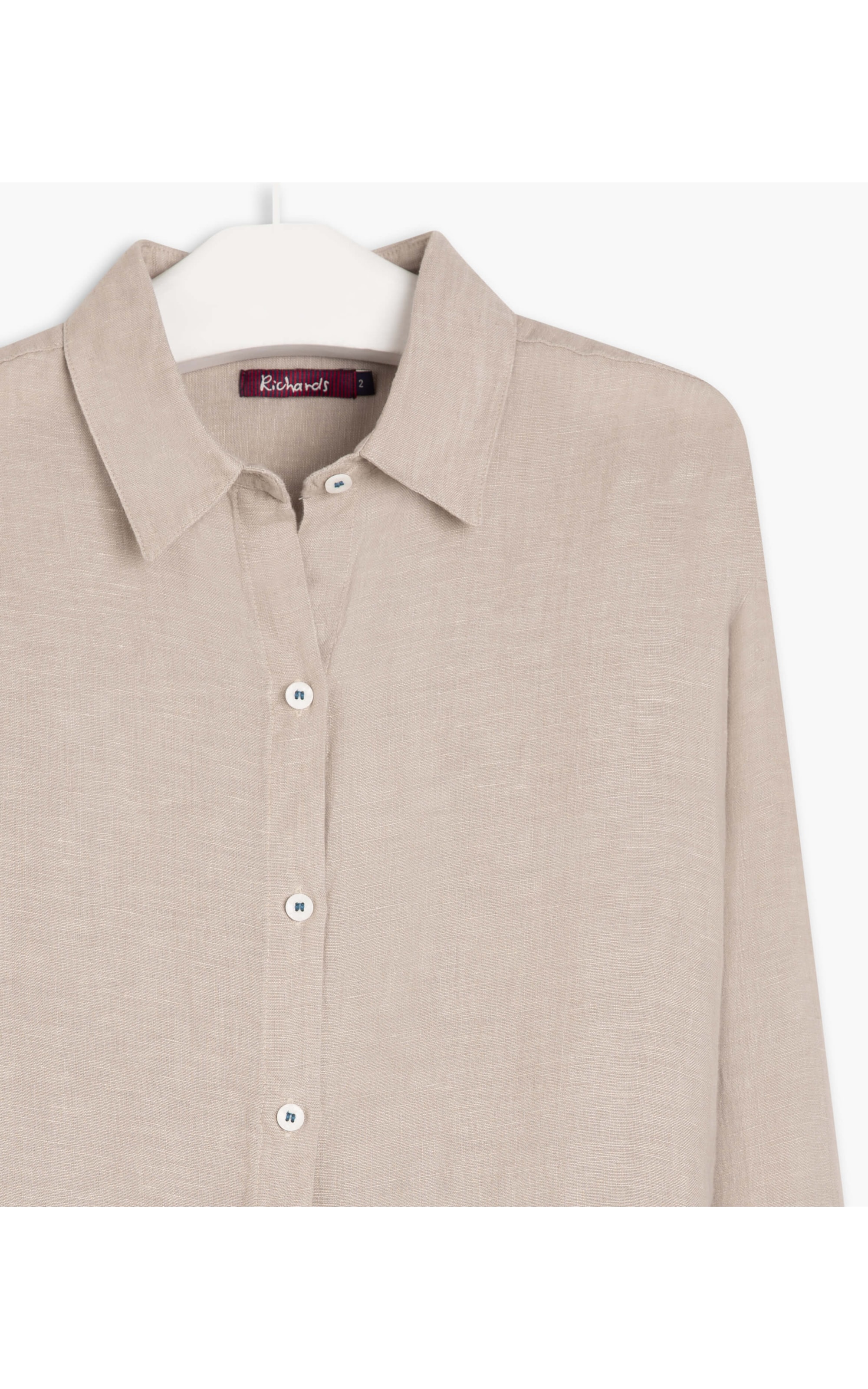Camisa  Puro Linho  Verônica Natural