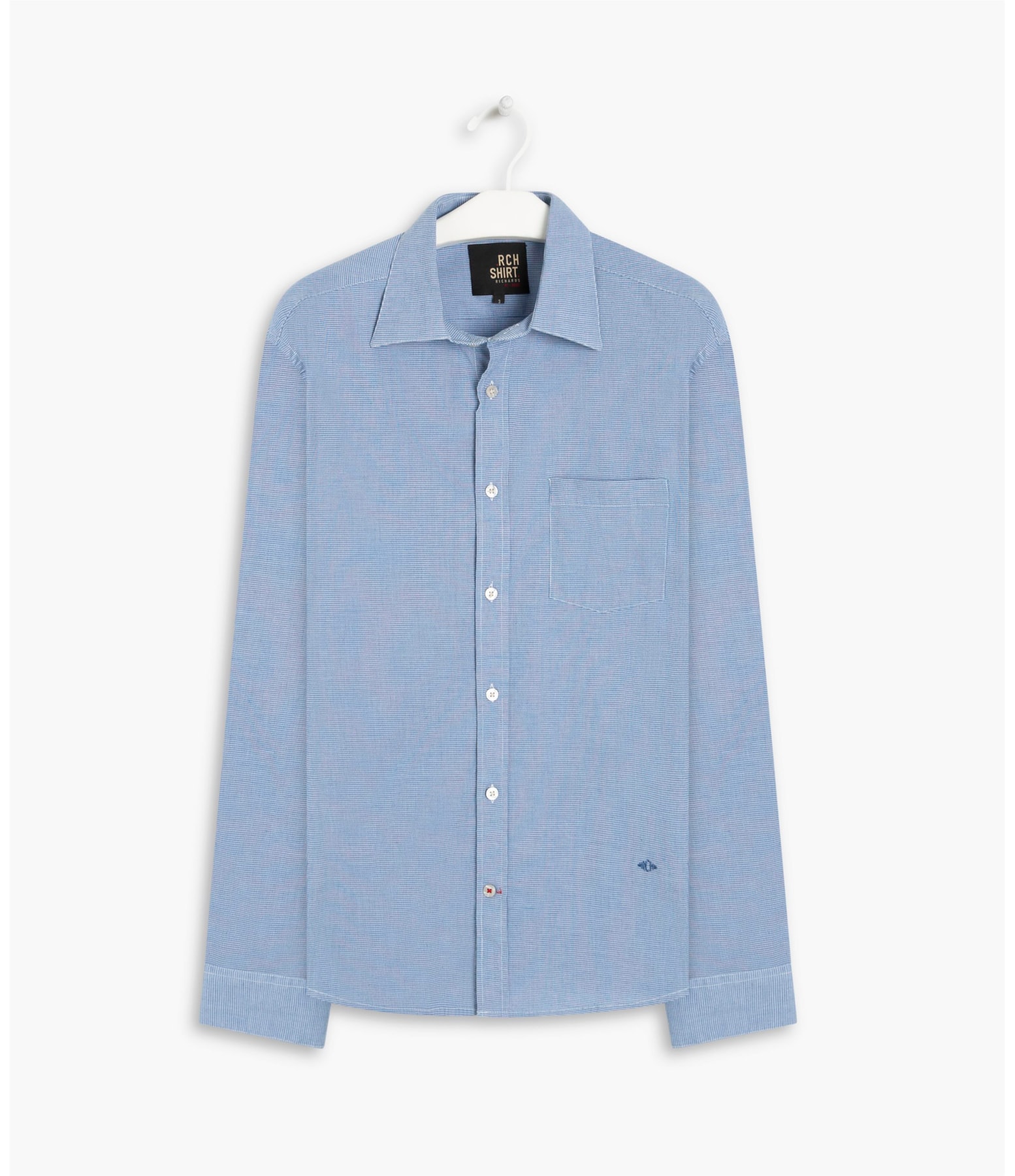 Camisa Rael Ml Azul Bic
