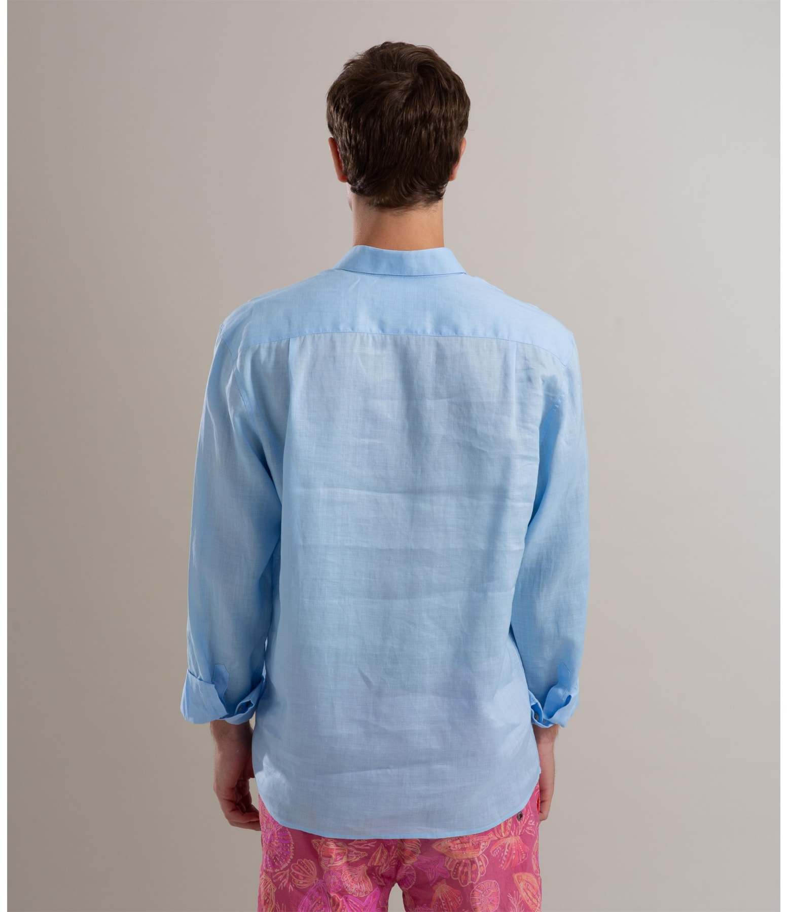 Camisa Rami Ml Azul Claro