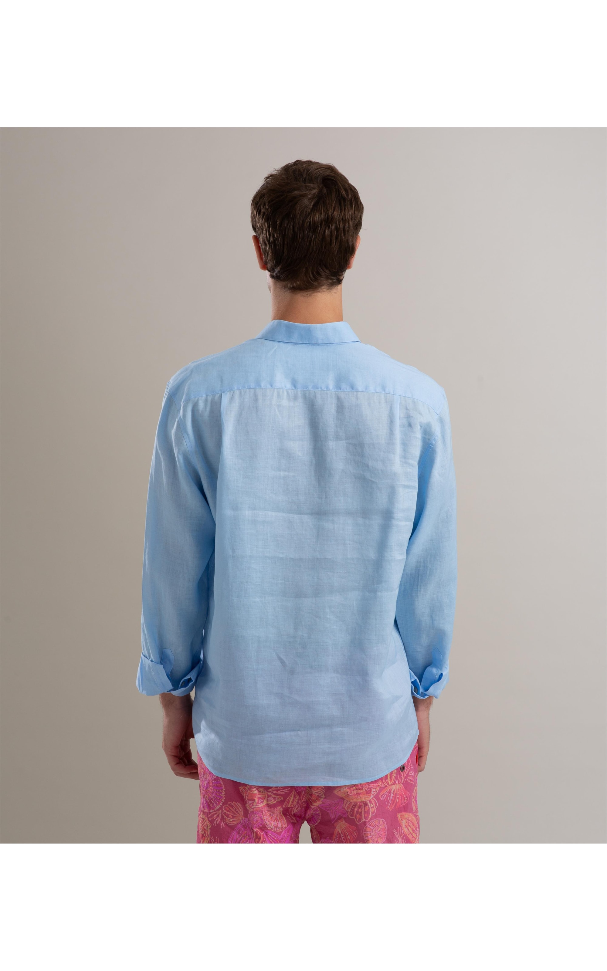 Camisa Rami Ml Azul Claro