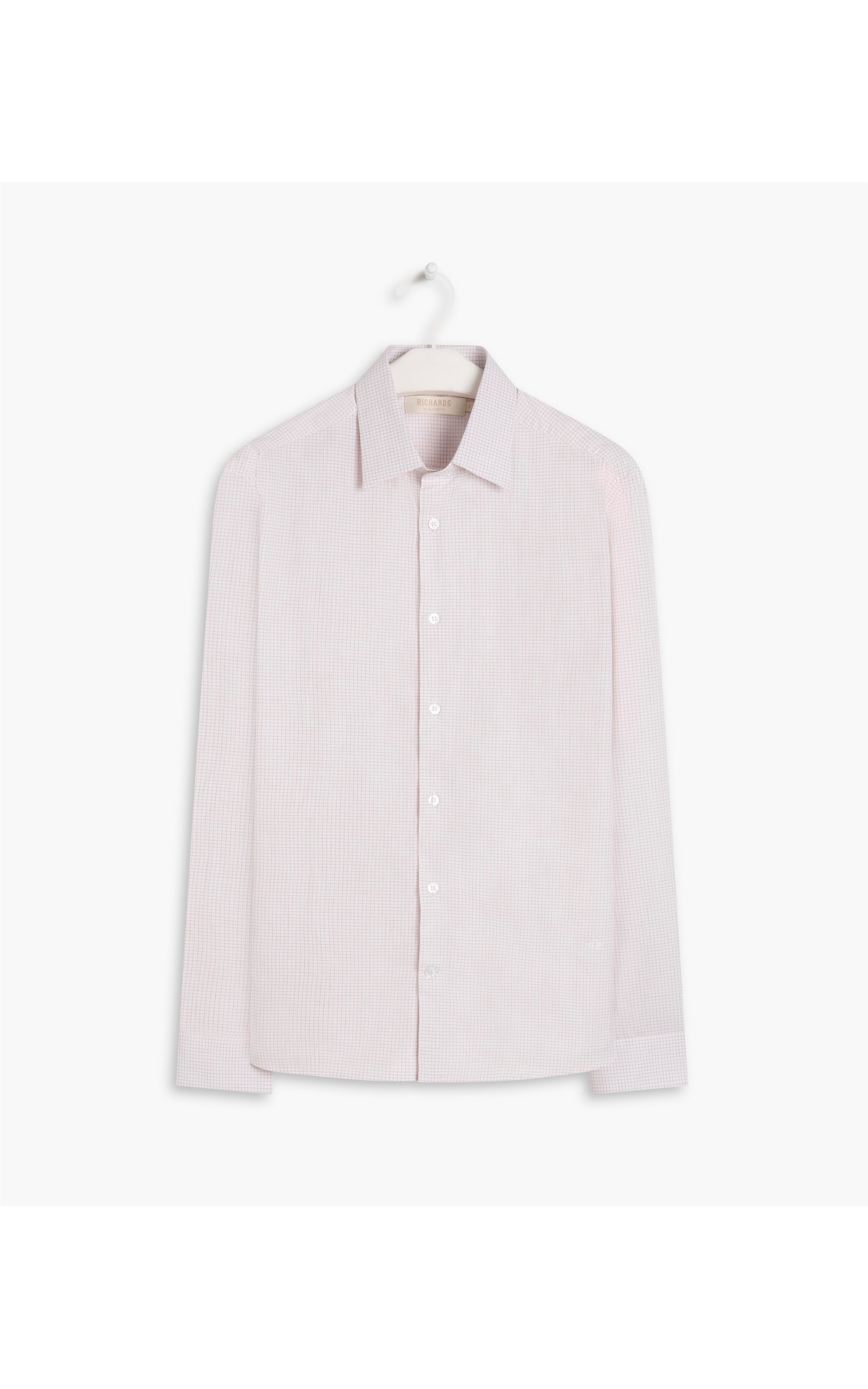 Camisa Ravel Listrada Ml Vermelho