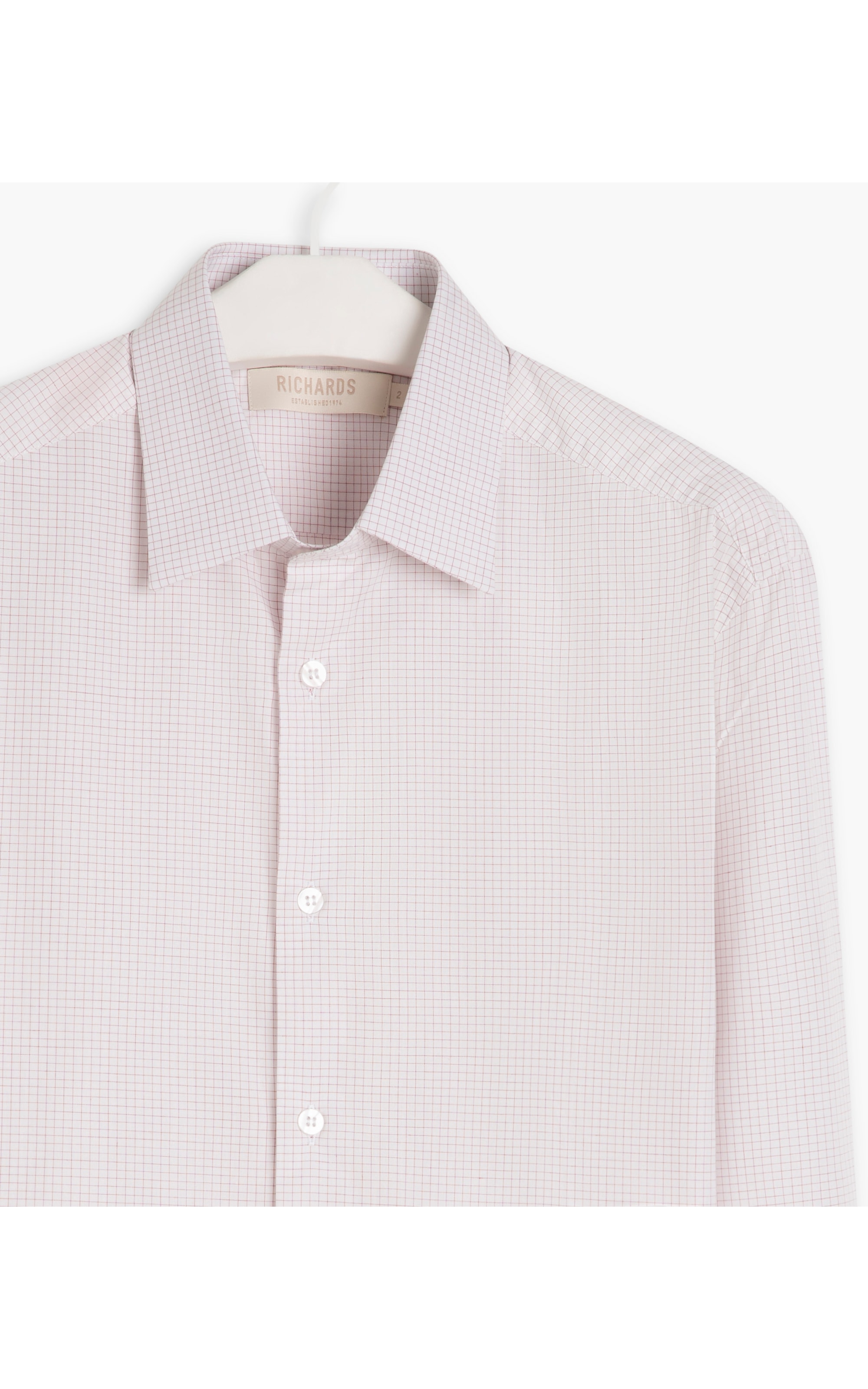 Camisa Ravel Listrada Ml Vermelho