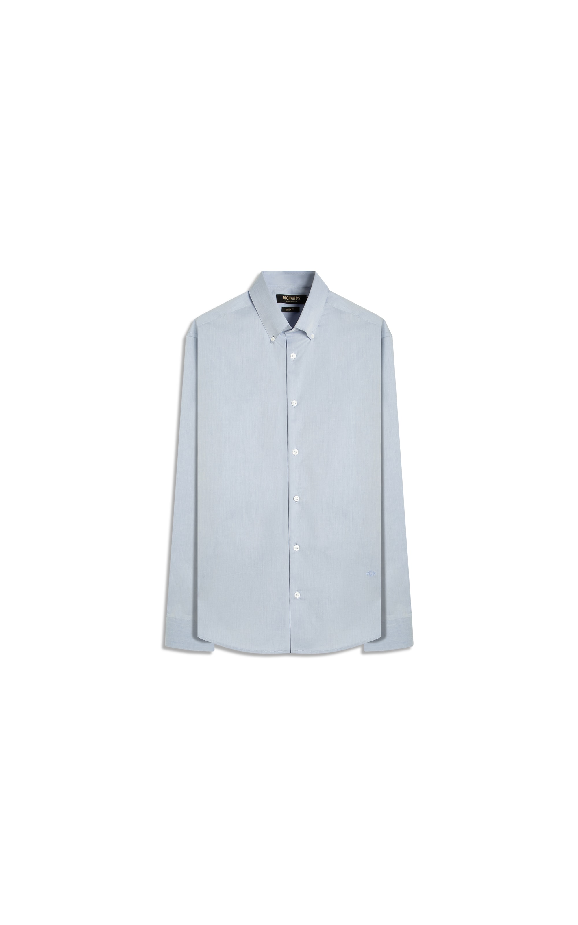 Camisa Ravel Twill Ml Azul Bic