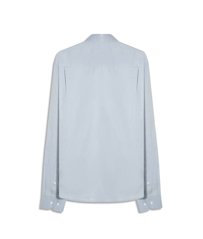 Camisa Ravel Twill Ml Azul Bic