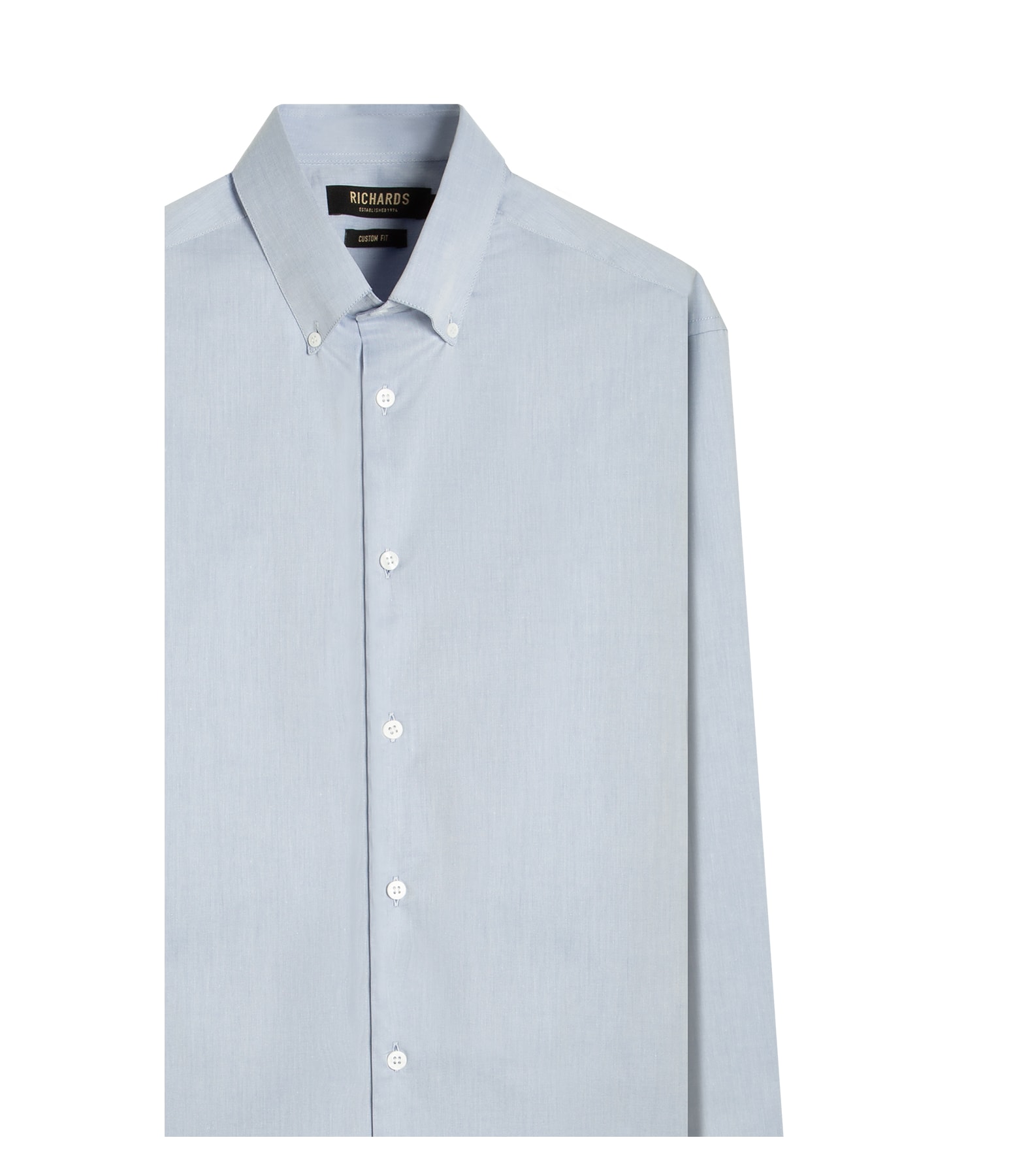 Camisa Ravel Twill Ml Azul Bic
