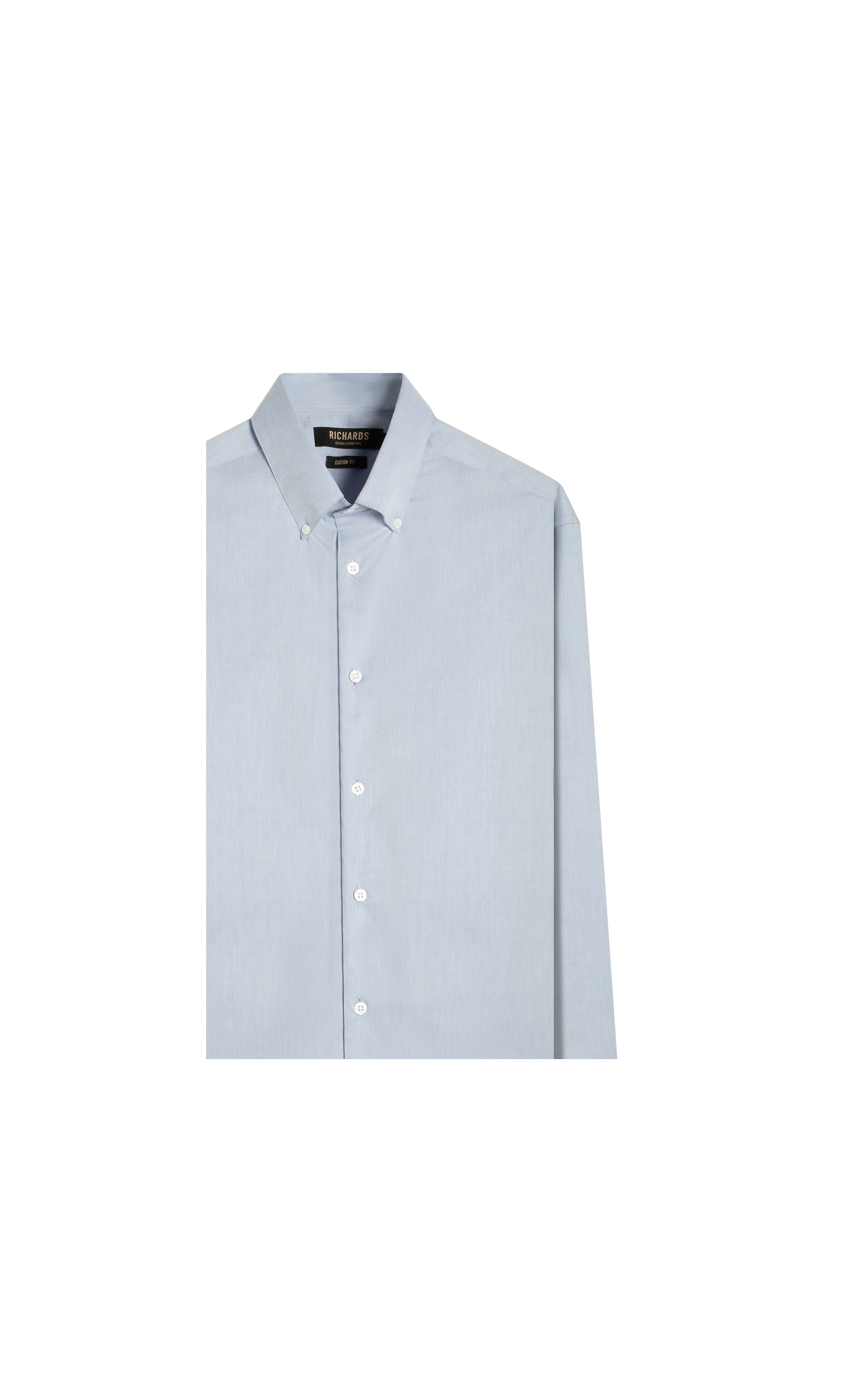 Camisa Ravel Twill Ml Azul Bic