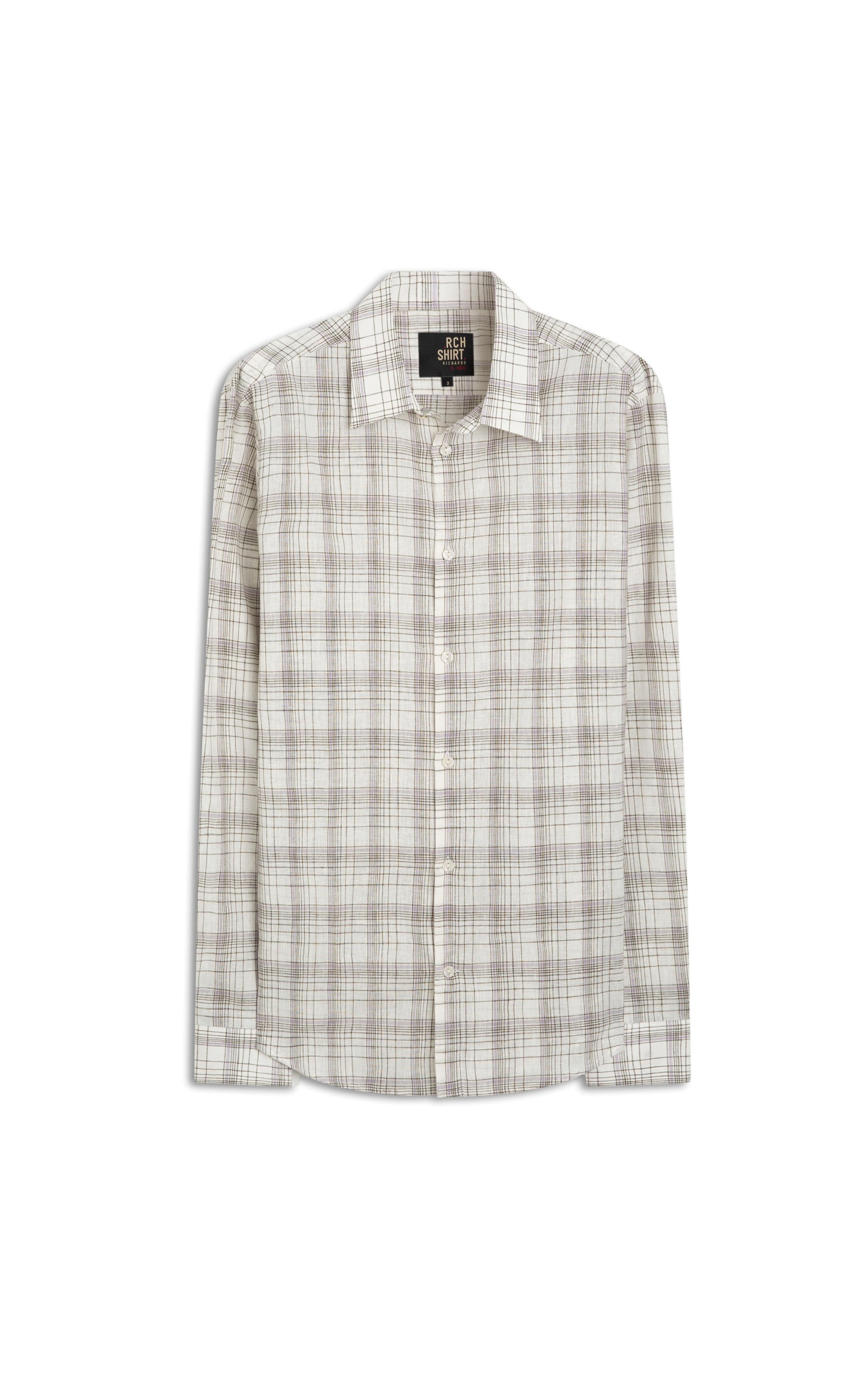 Camisa Rayan Linho Blend Azul Bic