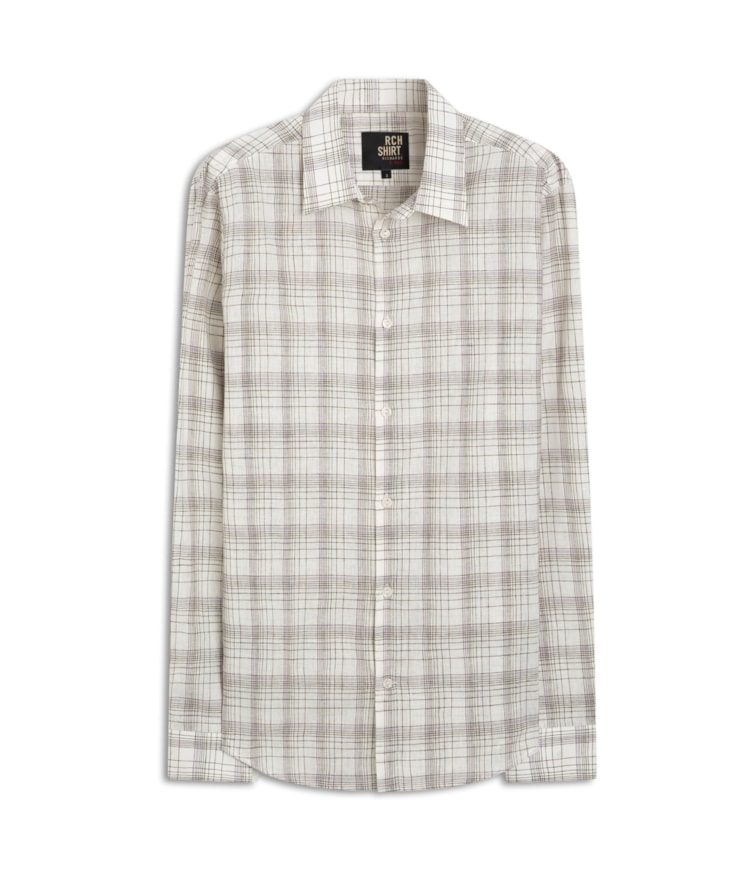 Camisa Rayan Linho Blend Azul Bic
