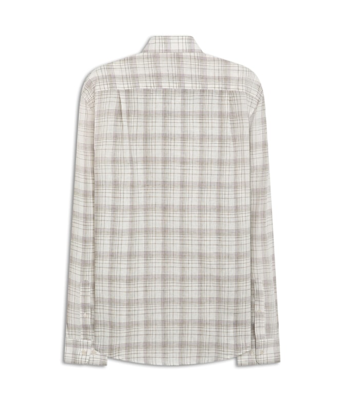 Camisa Rayan Linho Blend Azul Bic
