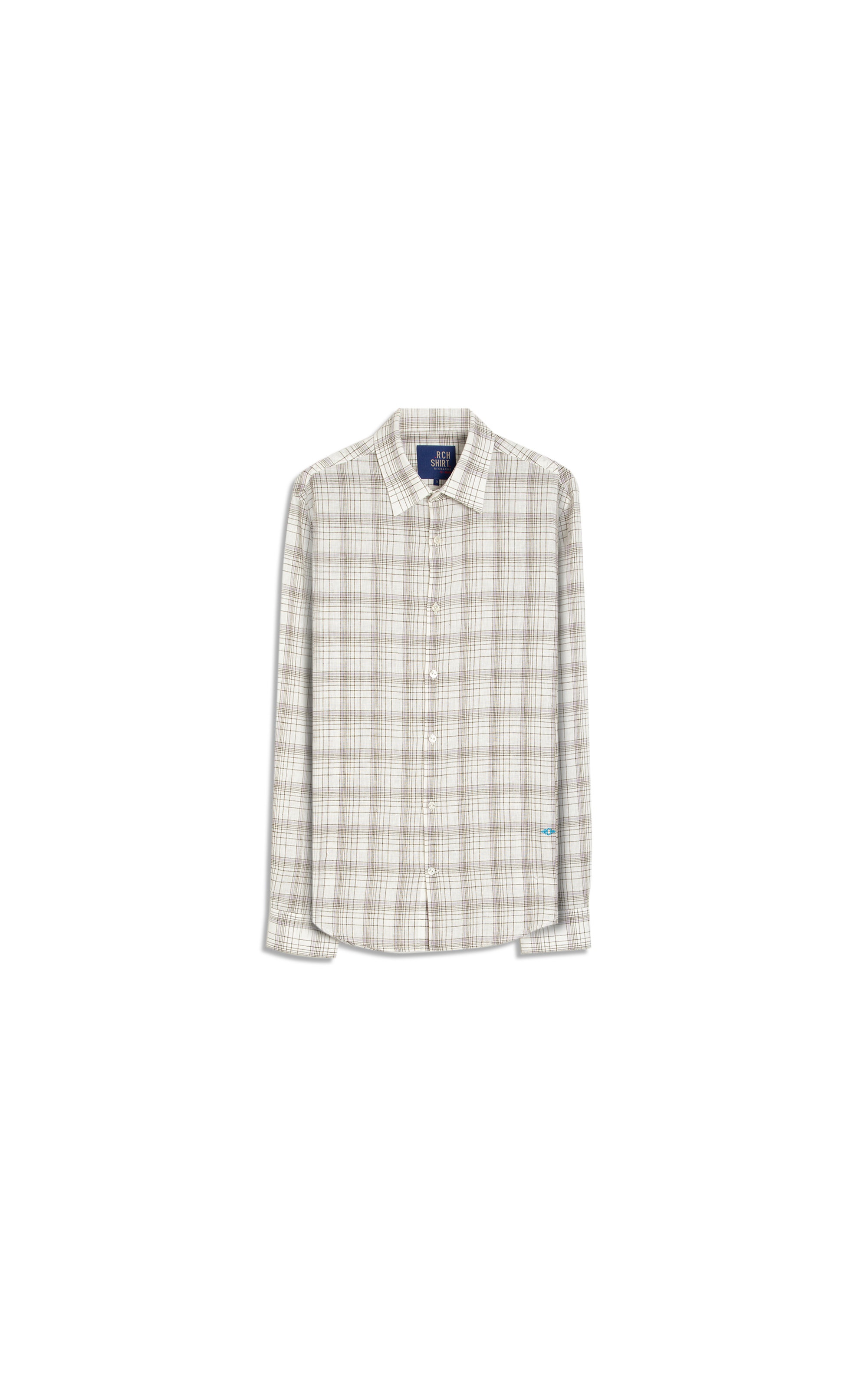 Camisa Rayan Linho Blend Cinza Claro