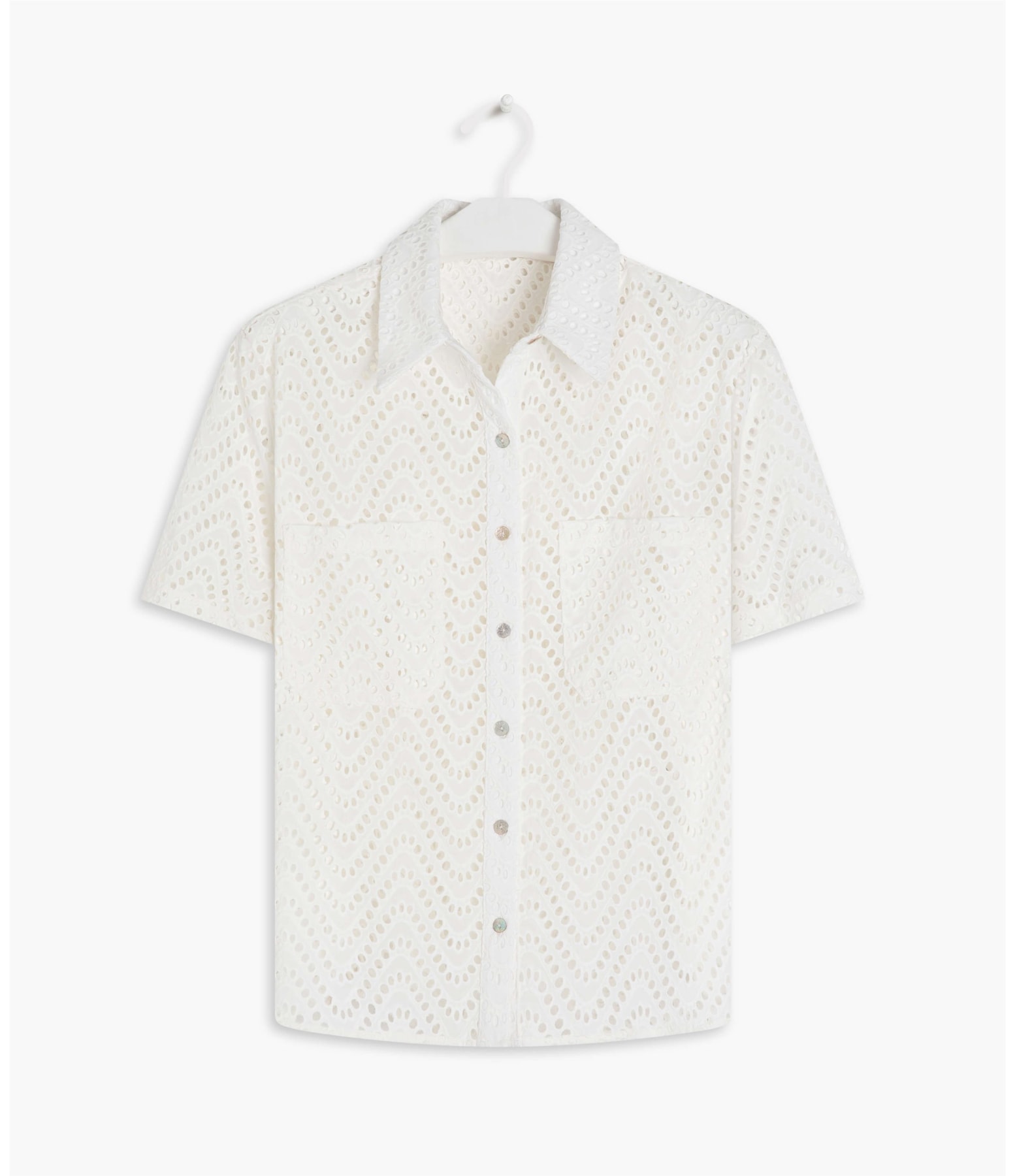 Camisa Remi Laise Algodao Off White