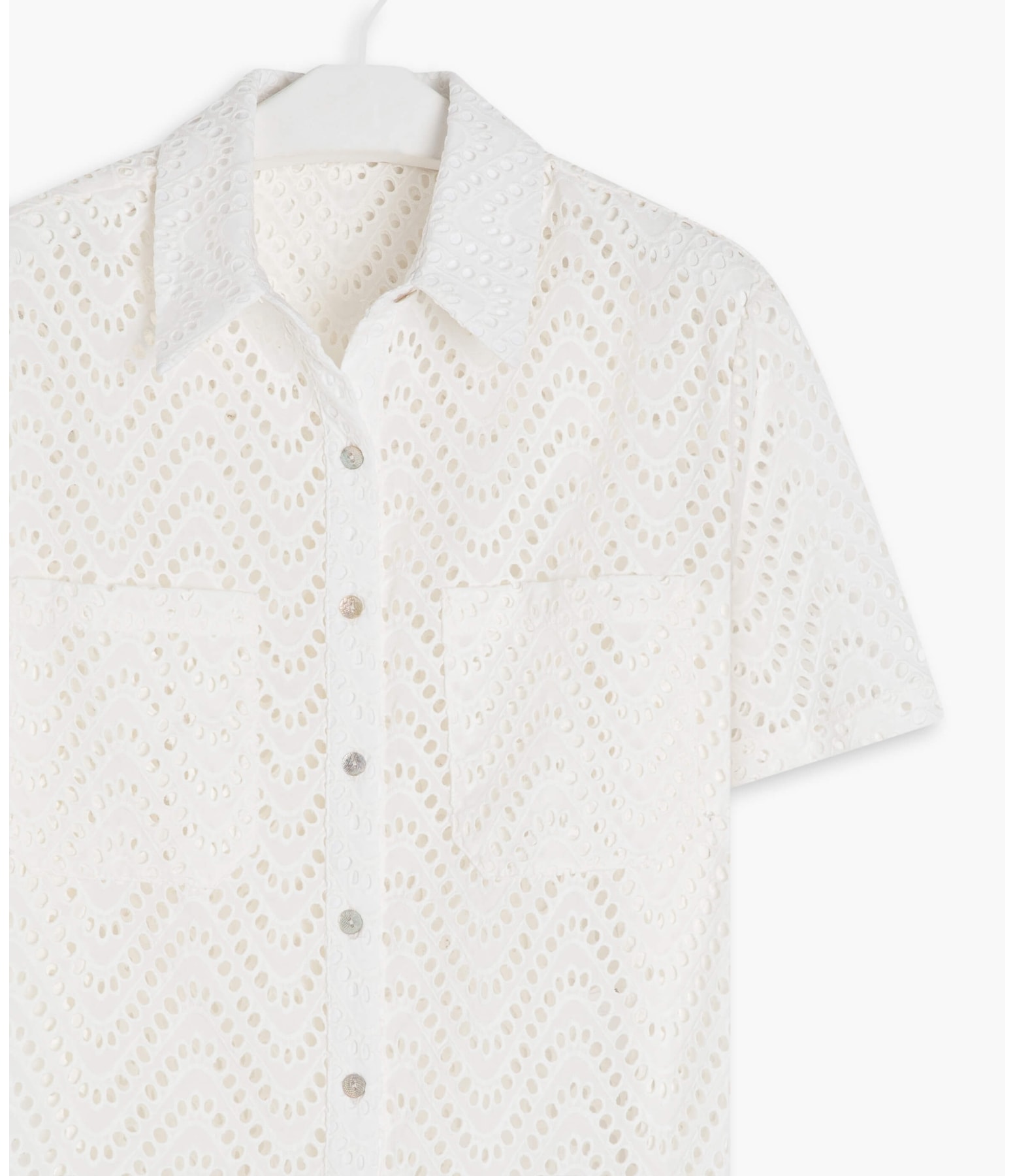 Camisa Remi Laise Algodao Off White