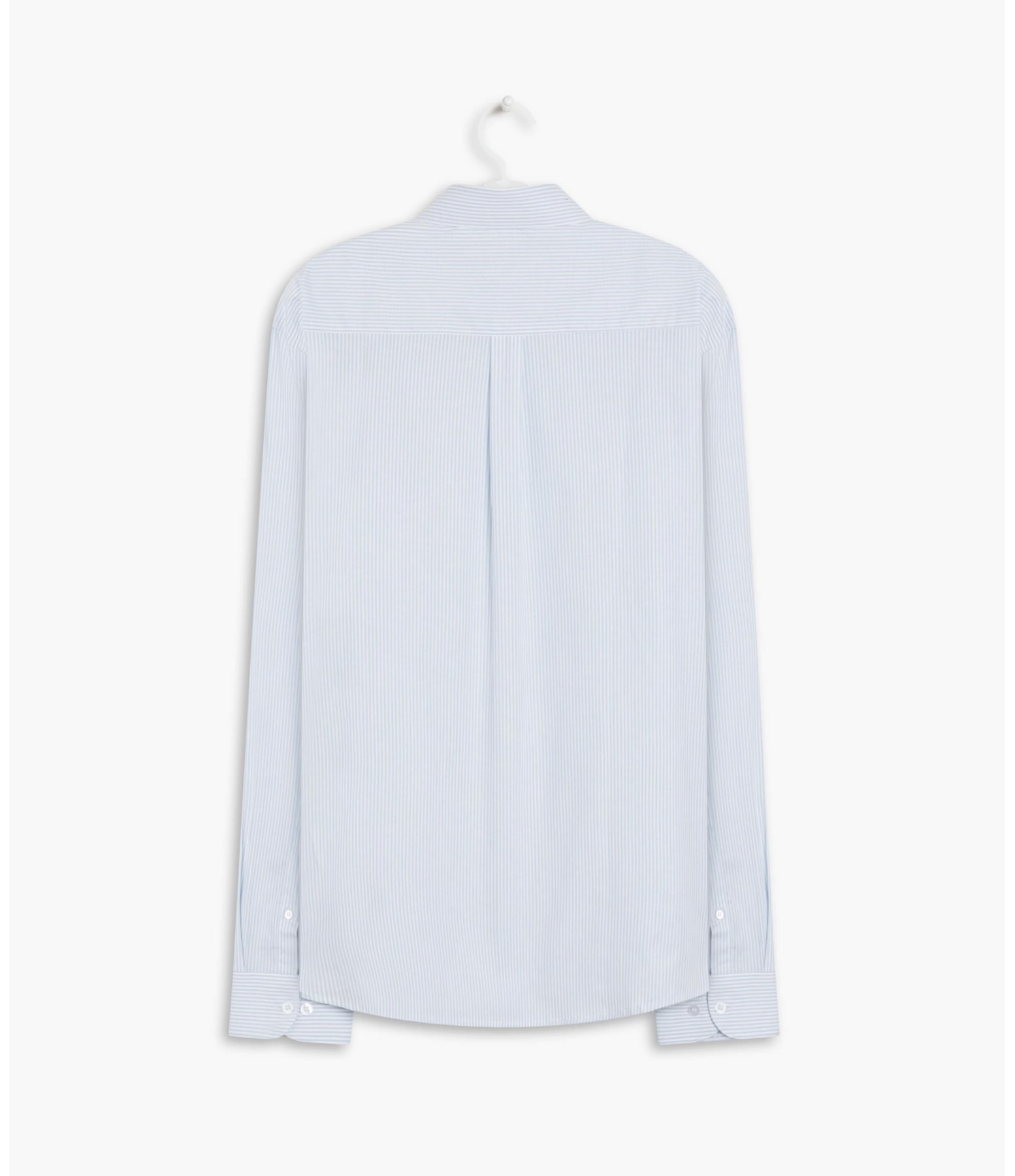 Camisa Retro Ml Azul Claro