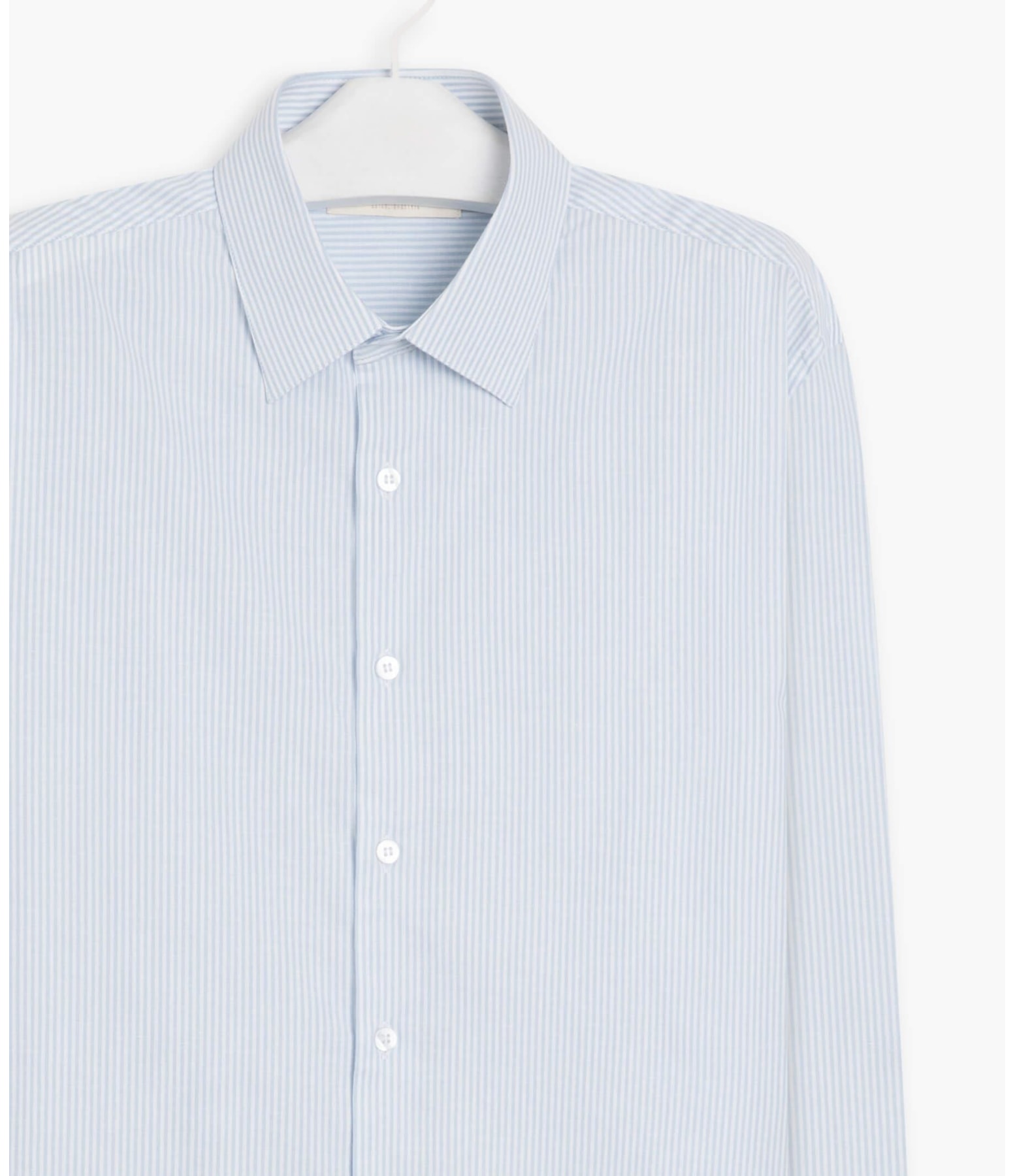Camisa Retro Ml Azul Claro