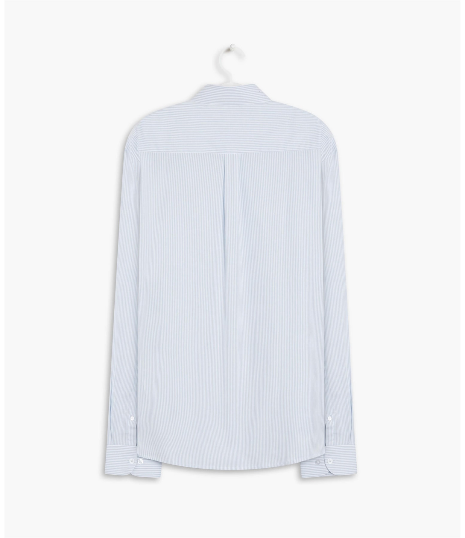 Camisa Retro Ml Azul Claro
