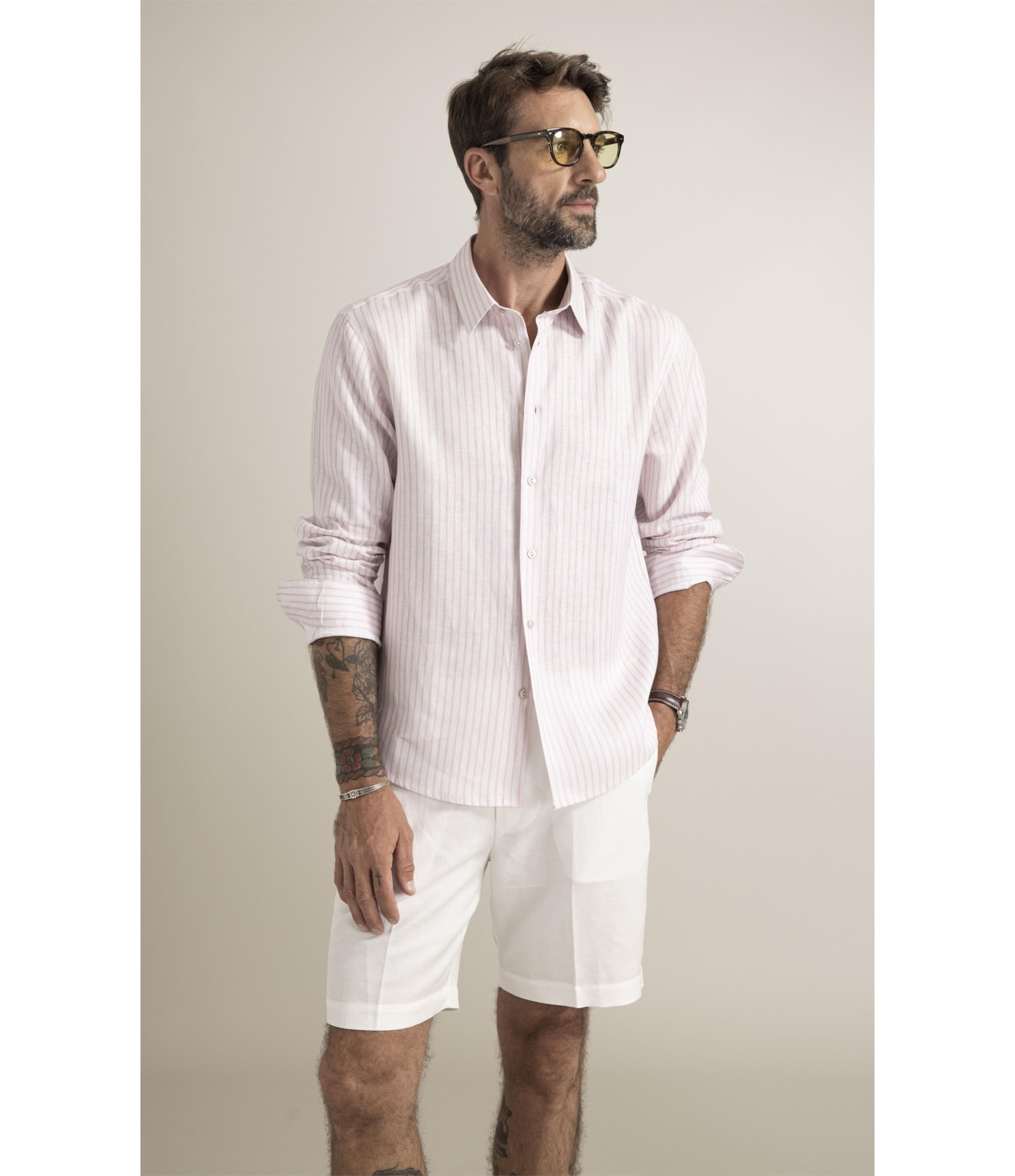 Camisa Riviera Rosa Velho