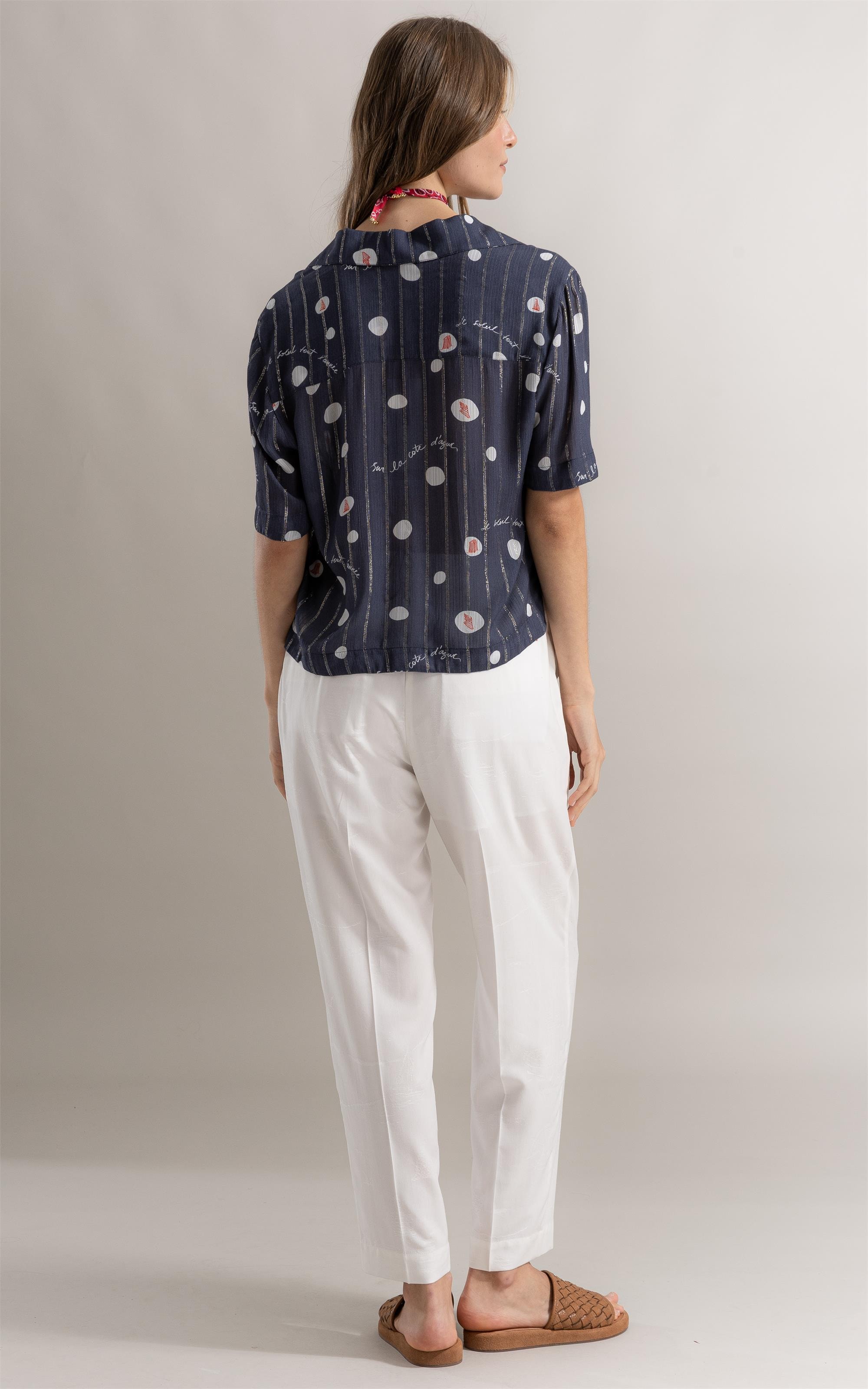 Camisa Robin Bubbles Dark Navy