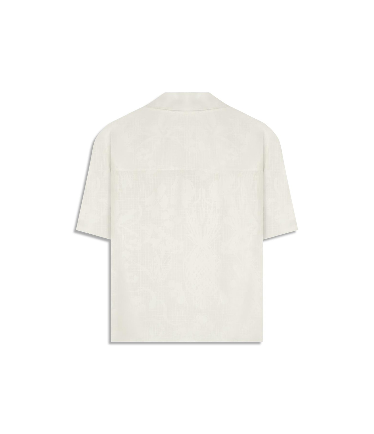 Camisa Robin Jacquard Viscose Branco