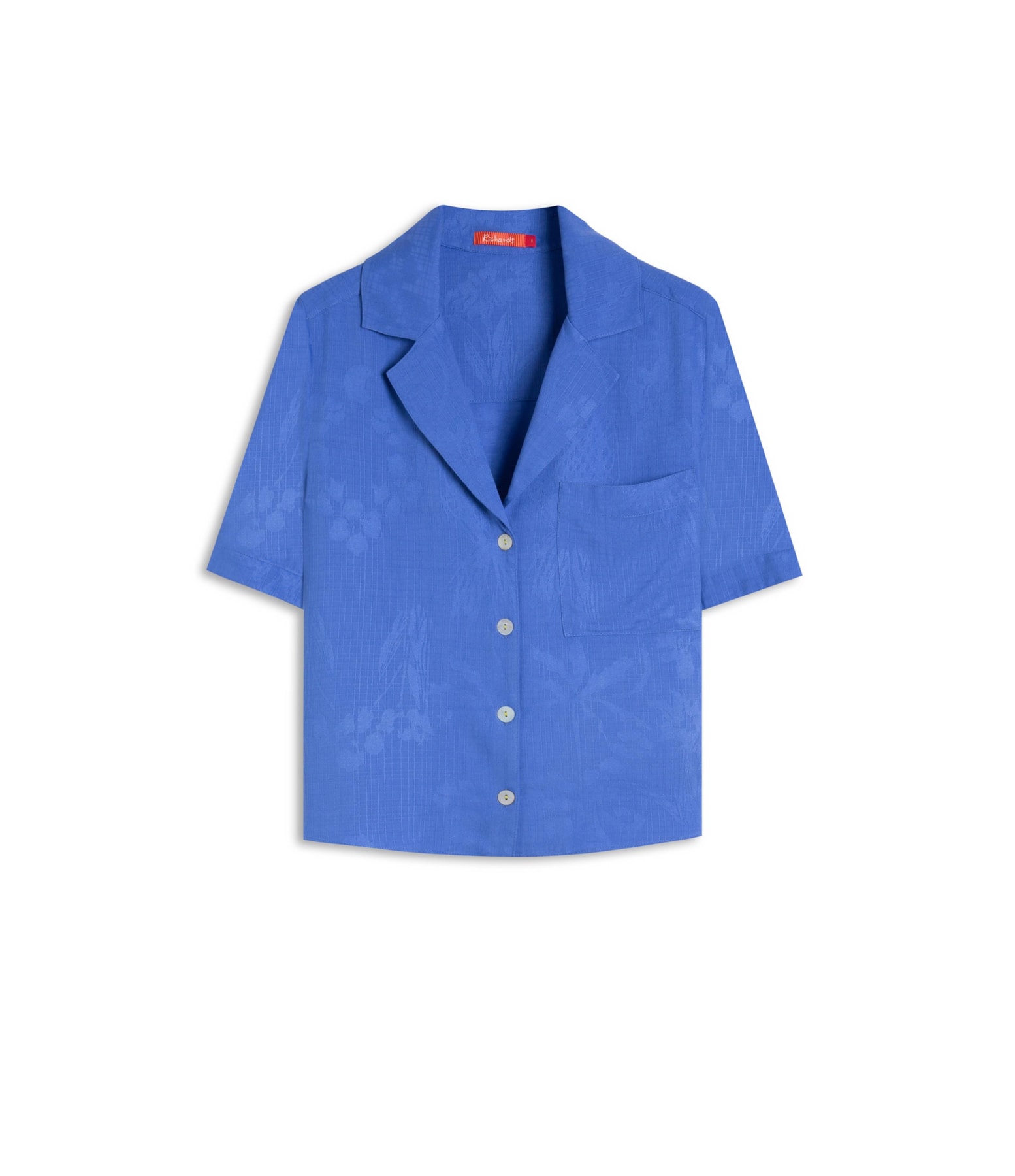 Camisa Robin Jacquard Viscose Hortencia