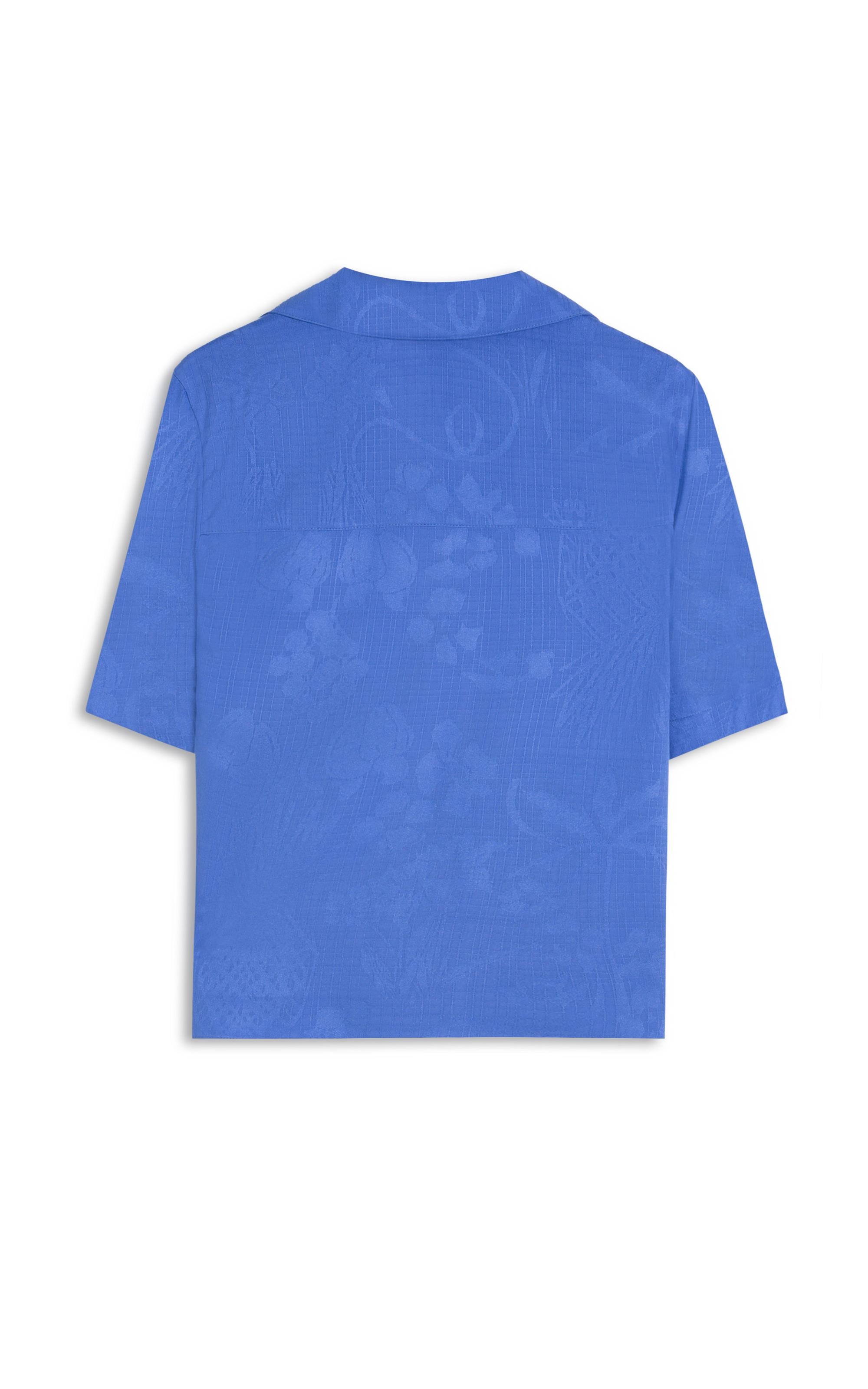 Camisa Robin Jacquard Viscose Hortencia