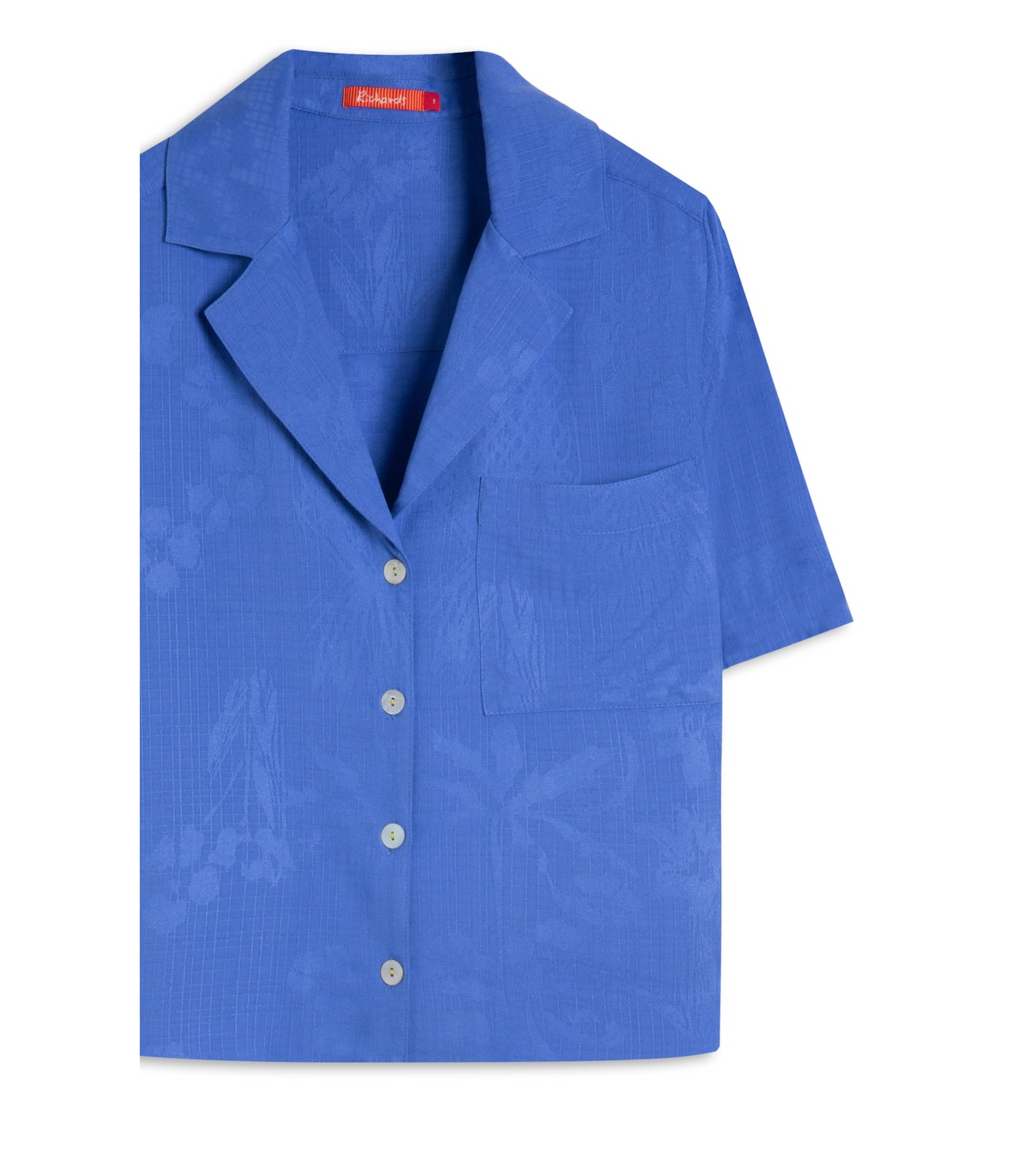 Camisa Robin Jacquard Viscose Hortencia