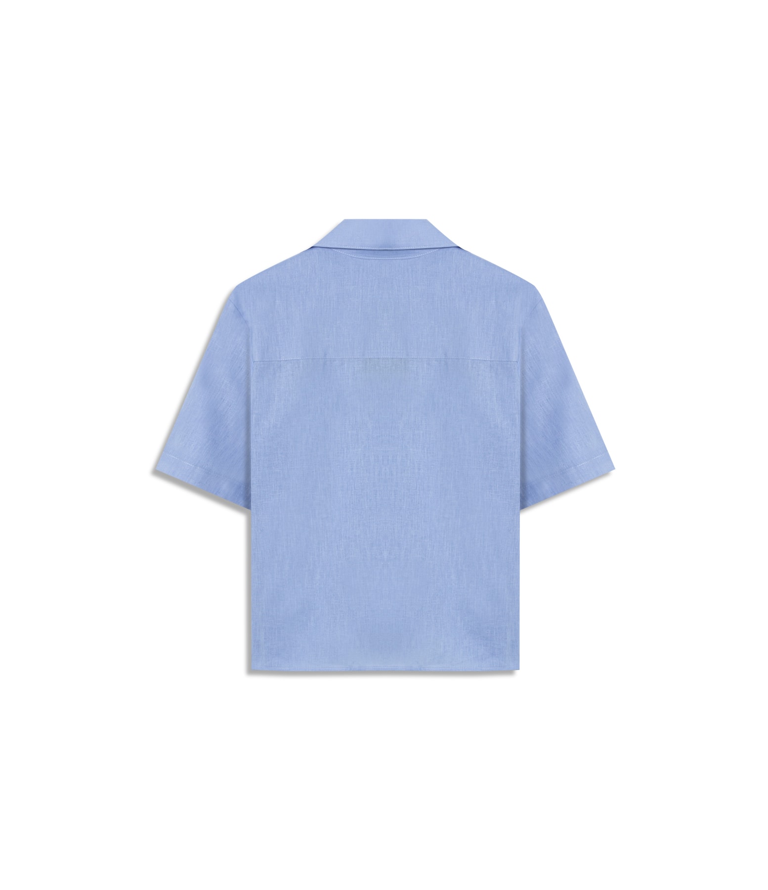 Camisa Robin Linho Blend Azul Chofer